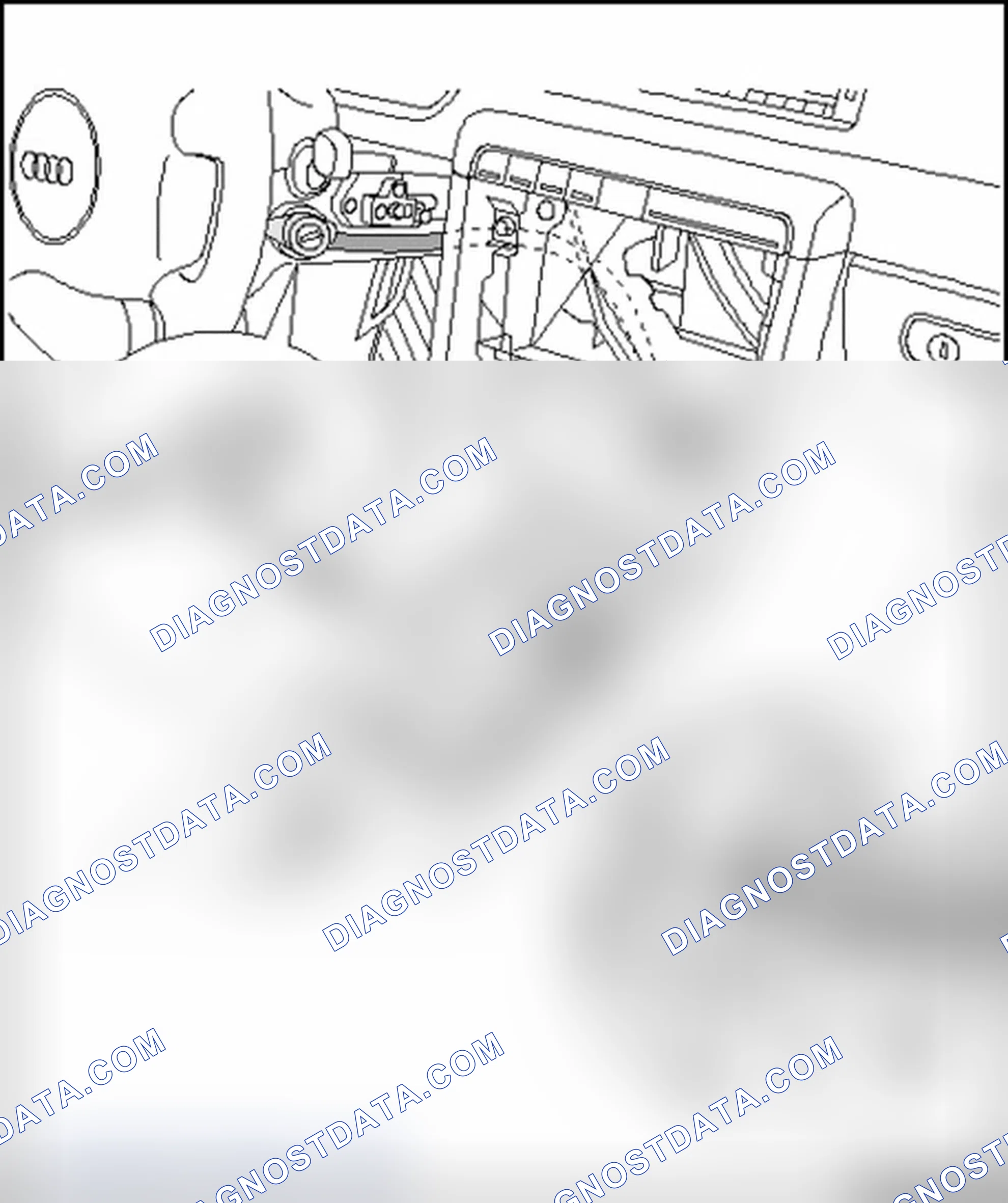 Scheme 957: Locking lever (from VIN 8E_6A156500), removing and installing