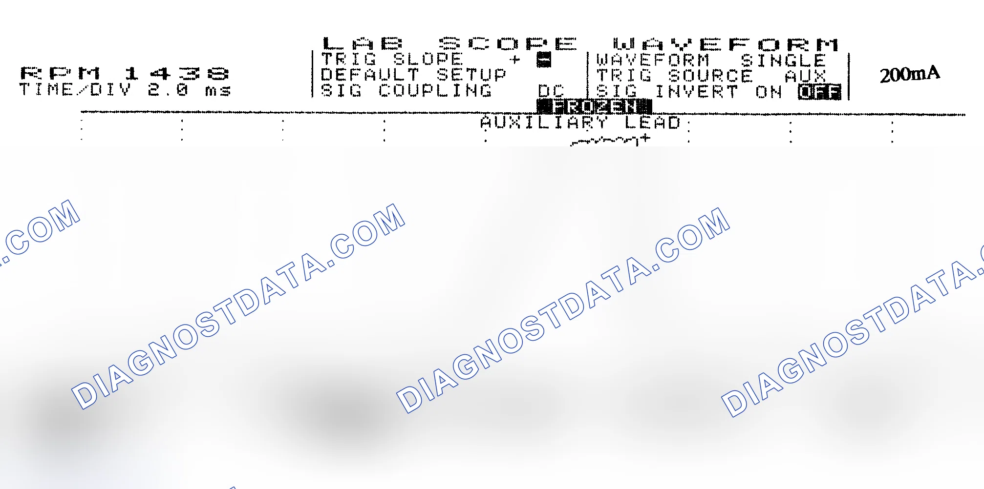 Scheme 15: Single Injector w/Normal Current Flow - Current Pattern