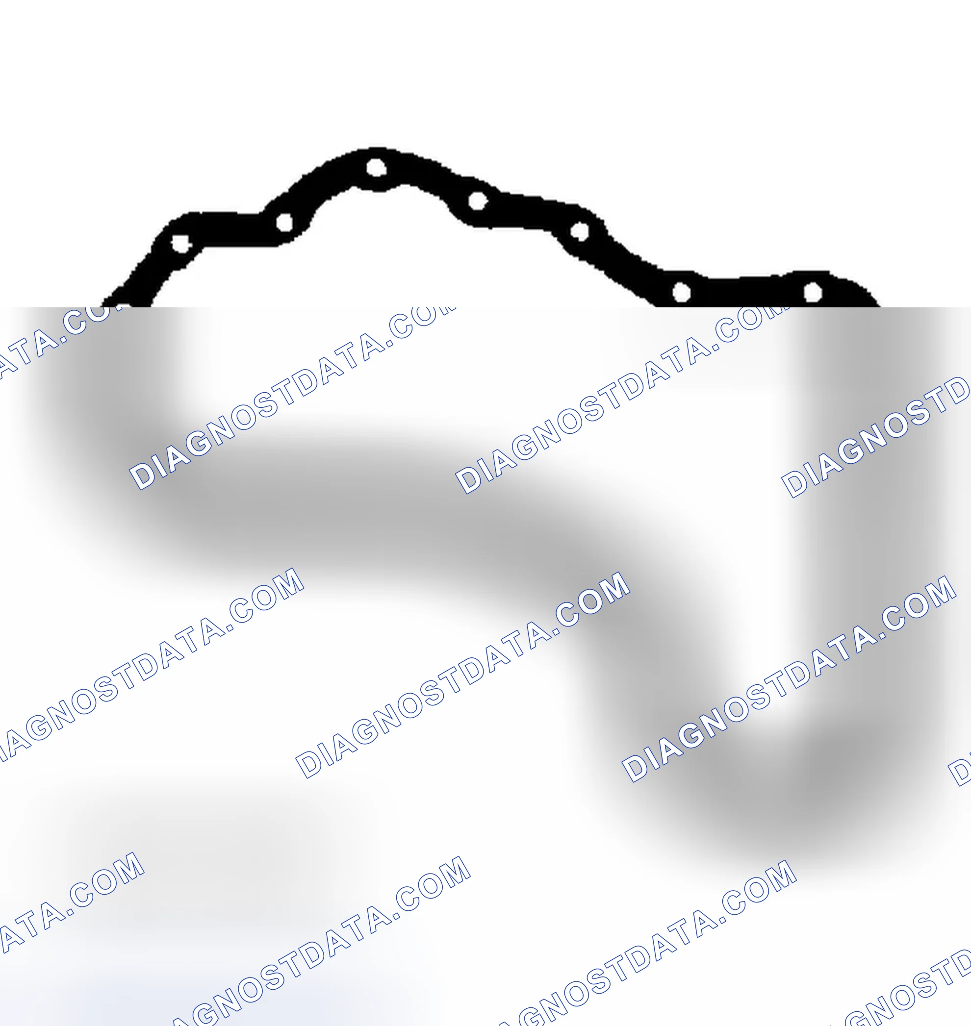 Scheme 29: Identifying Oil Pan Gasket (AX4N)