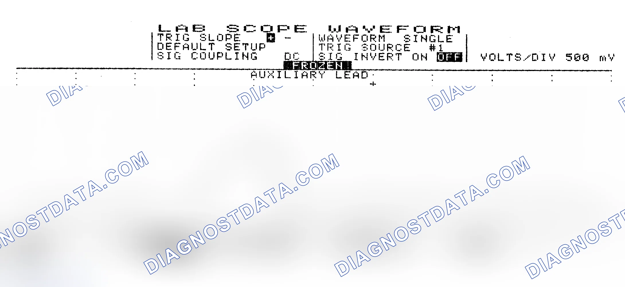 Scheme 10: Single Injector w/Excessive Current Flow - Current Pattern