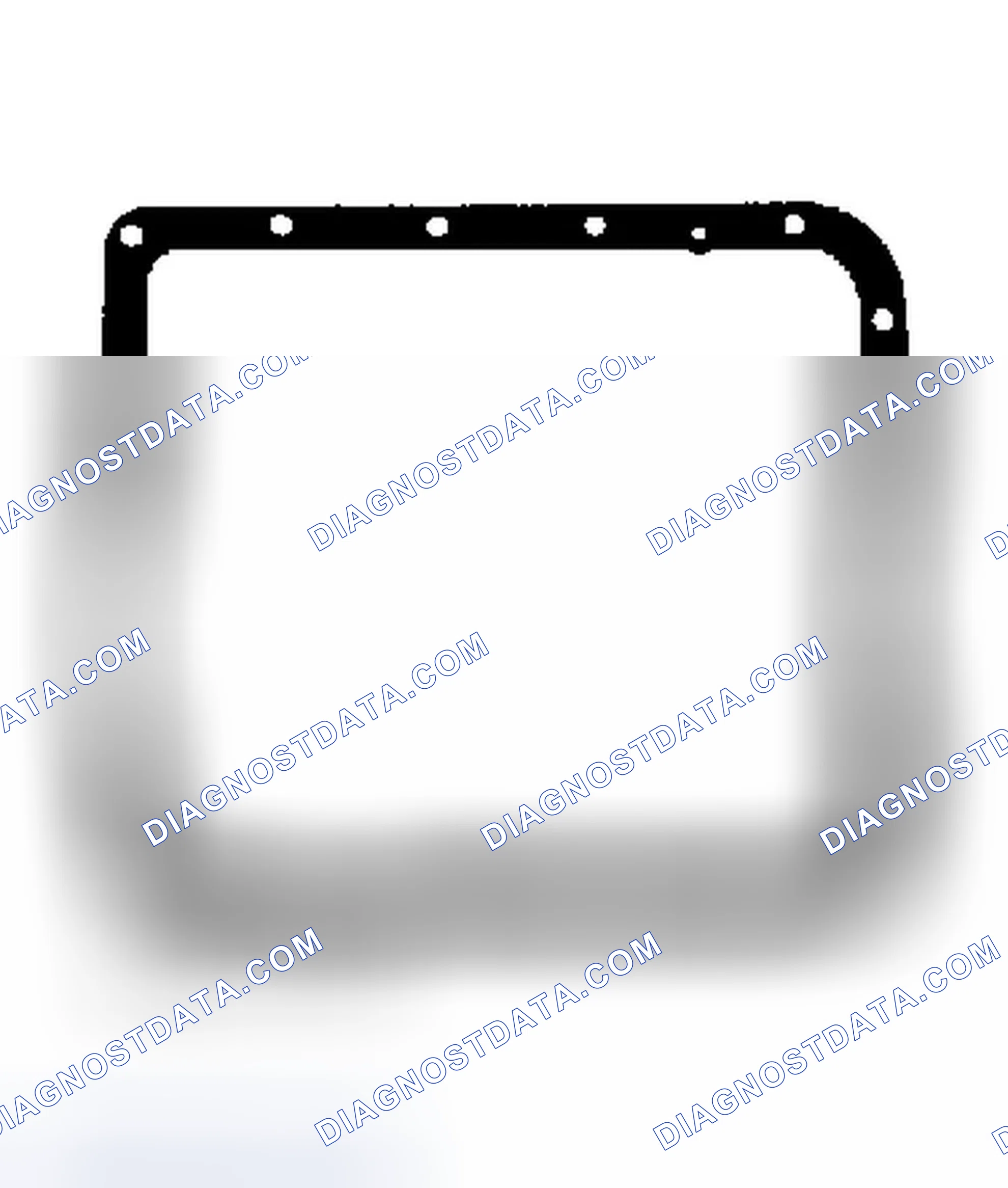 Scheme 418: Hydra-Matic 4L60 Oil Pan Gasket ID
