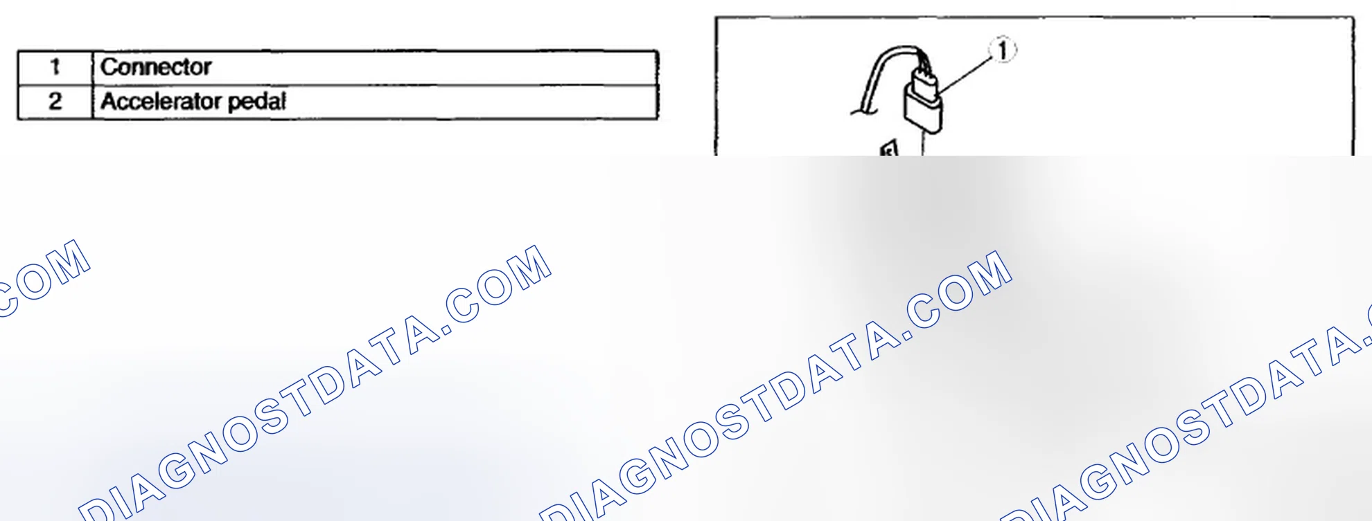 Scheme 170: ACCELERATOR PEDAL REMOVAL/INSTALLATION [LF]
