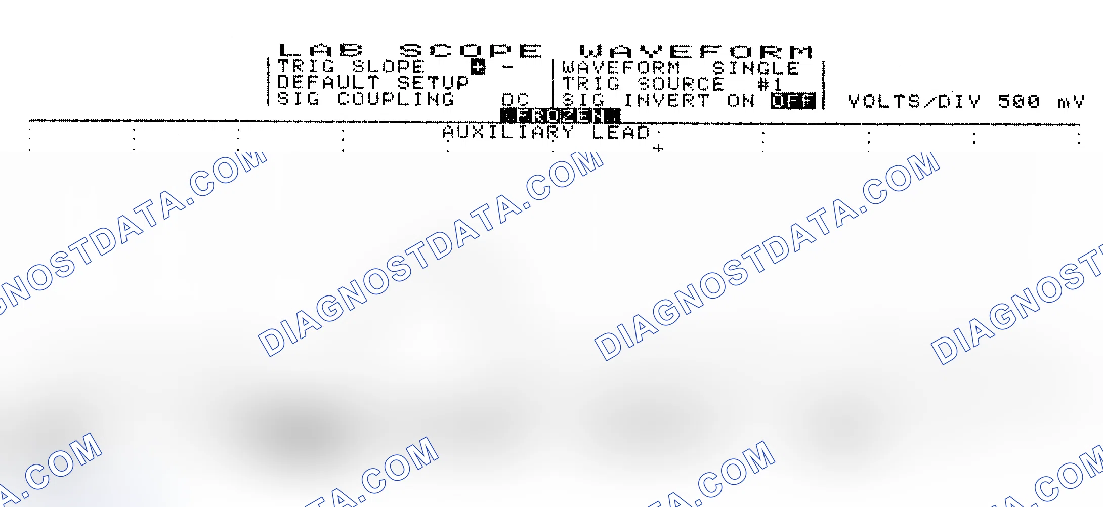 Scheme 10: Single Injector w/Excessive Current Flow - Current Pattern