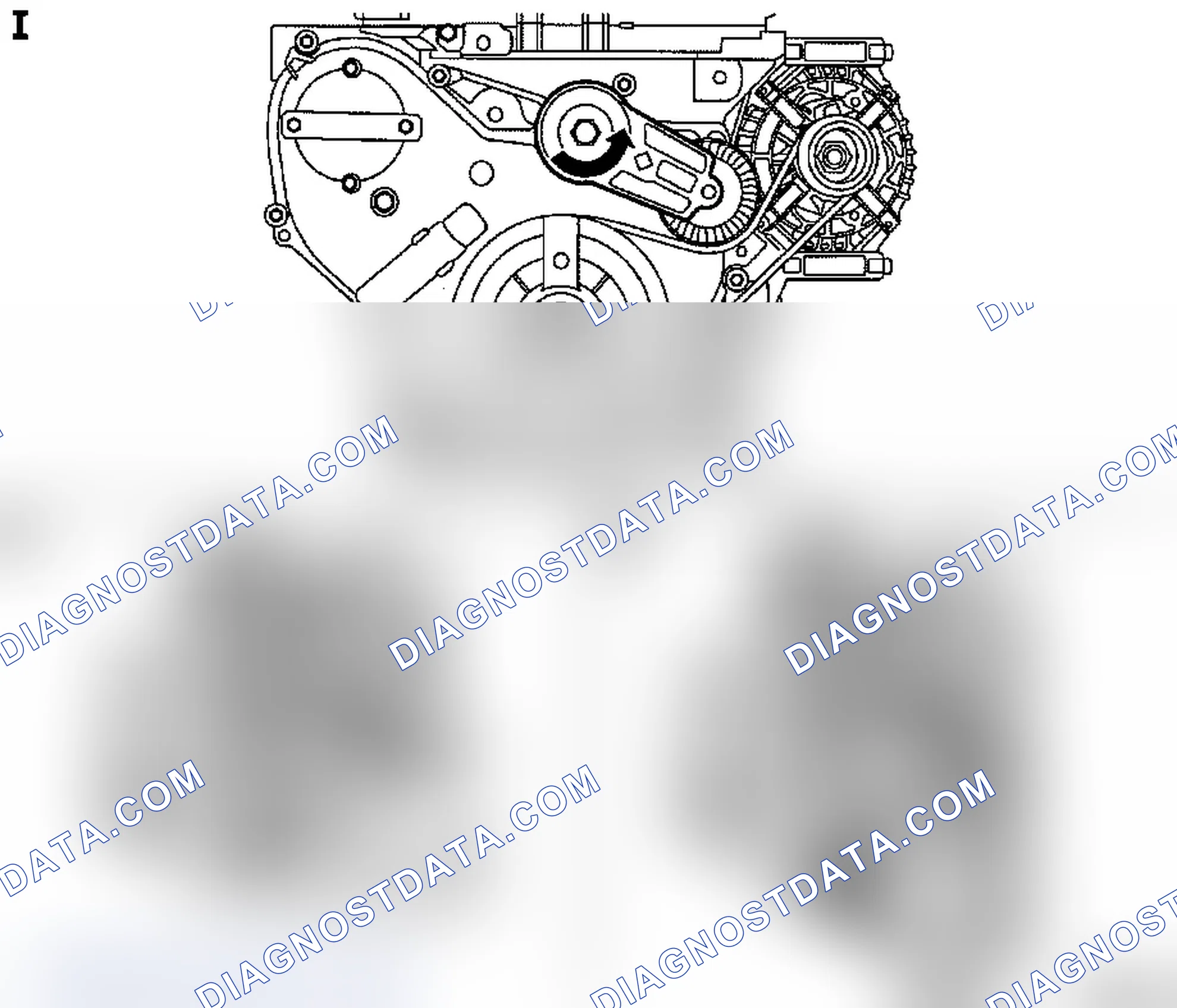 Ribbed V-Belt - Engine Timing Side