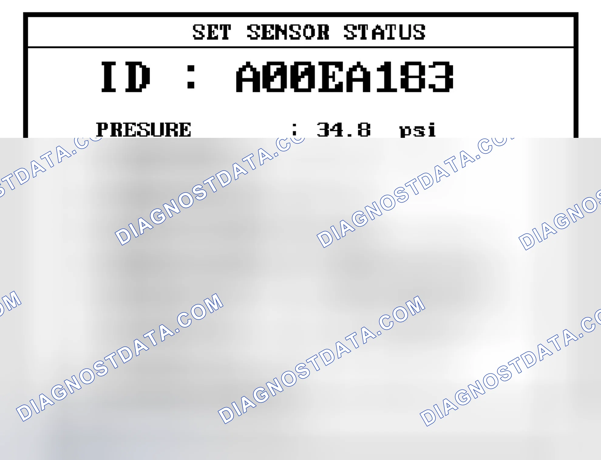 Scheme 1: TPMS RESET - PROCEDURE 2