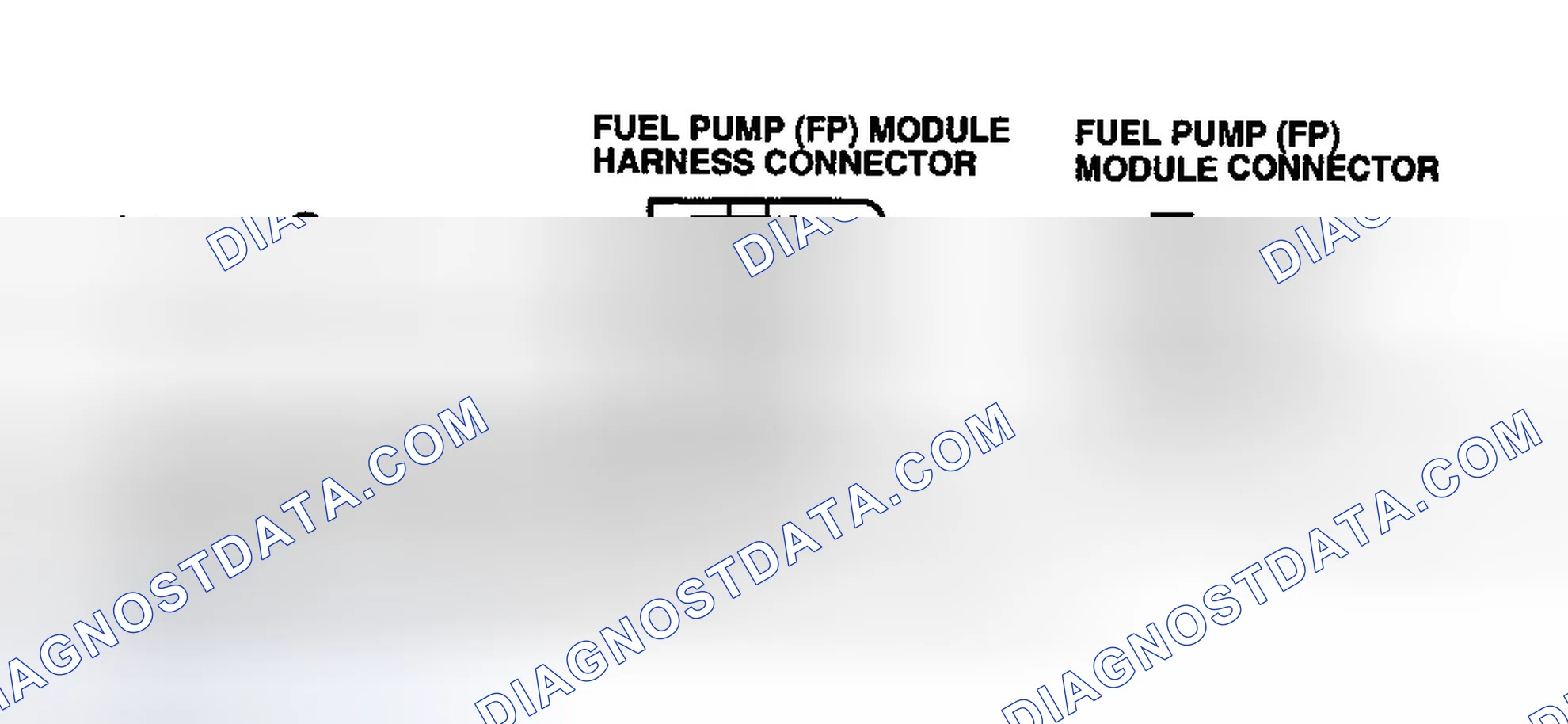 Scheme 44: Fuel Pump Module Circuits & Connector Terminals