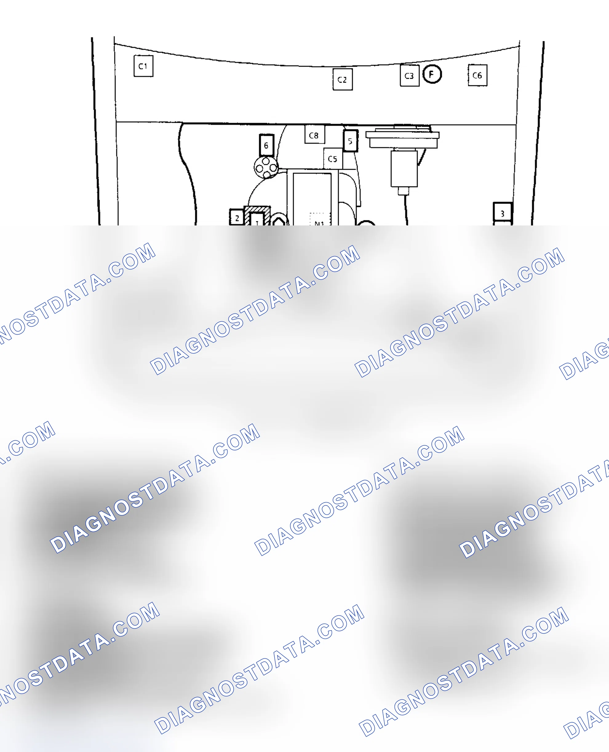 Scheme 138: Component Locations for "S/T" Series 2.5L