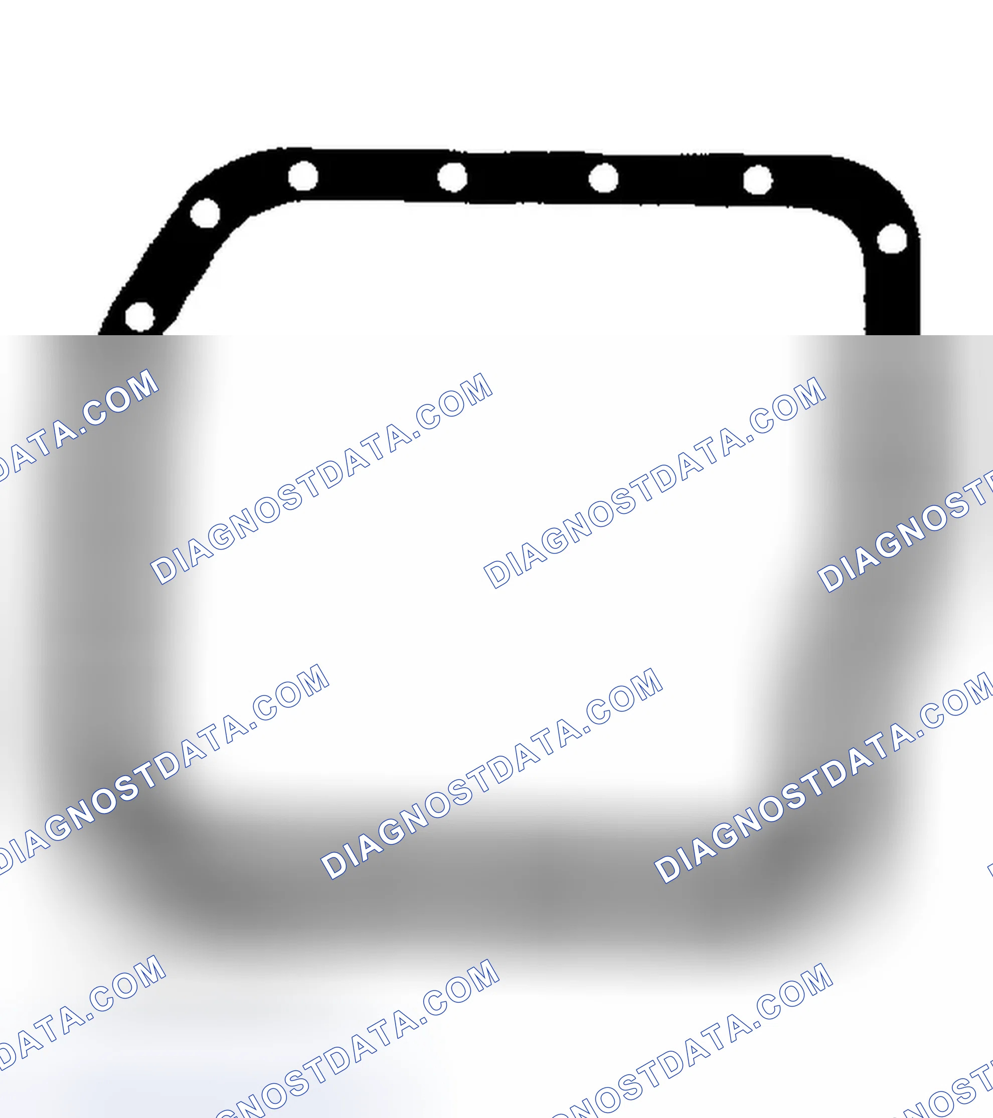 Scheme 156: OIL PAN GASKET