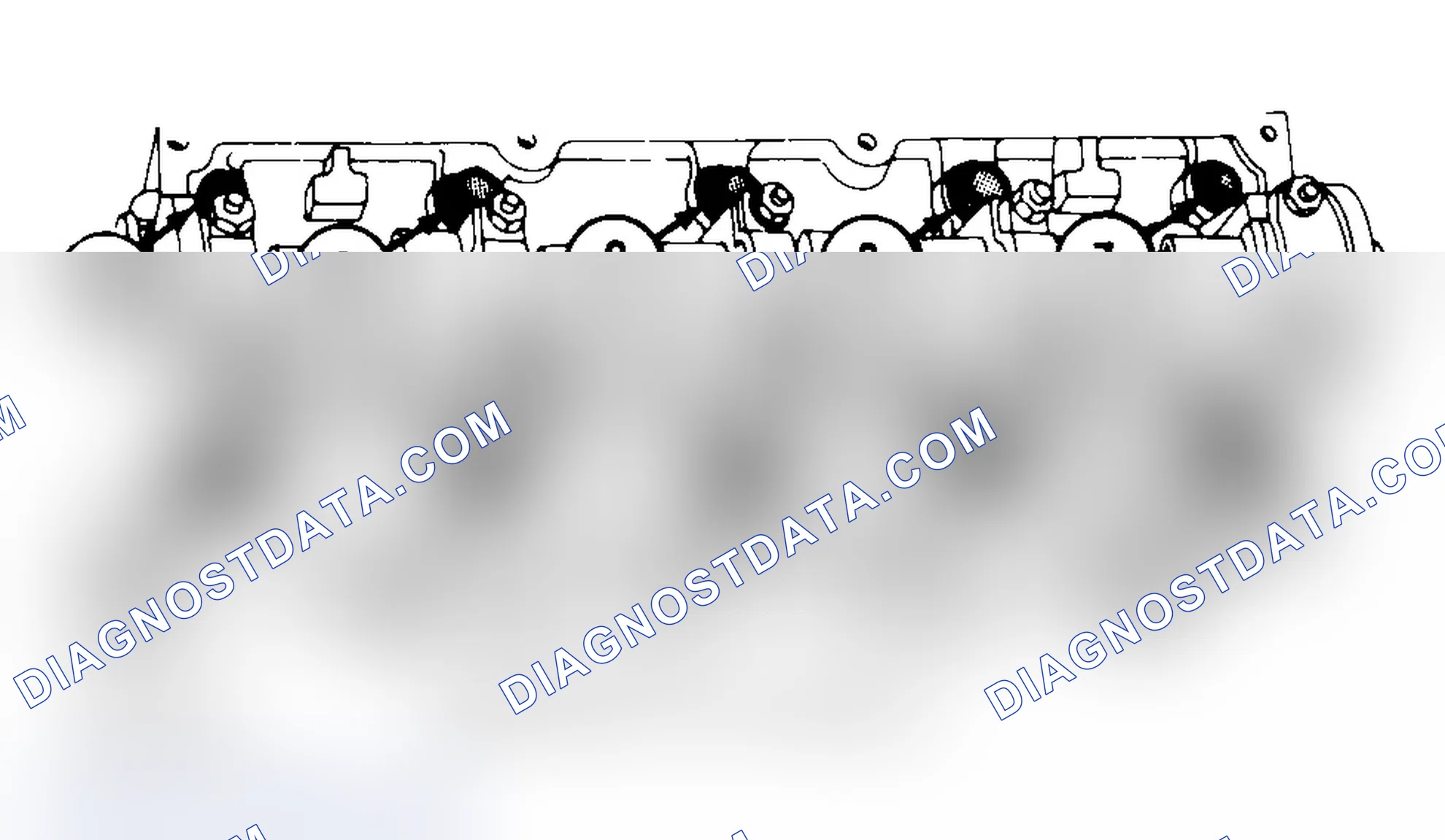 Scheme 3: Typical Cylinder Head Tightening or Loosening Sequence