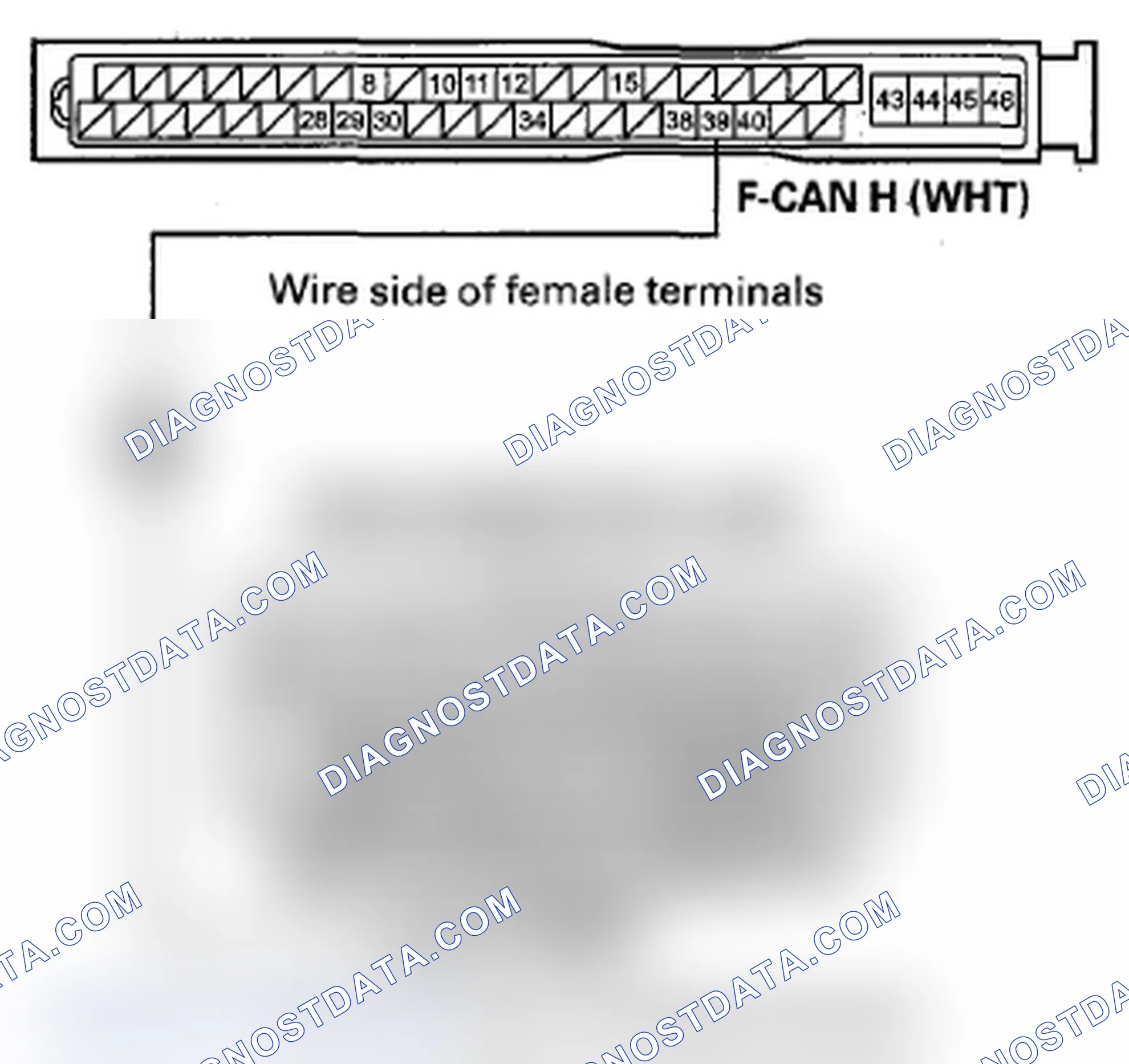 Scheme 213: DTC U0122: F-CAN Malfunction (PCM-VSA Modulator-Control Unit)