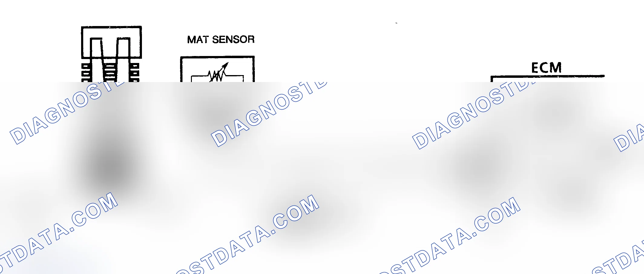 Scheme 229: CODE 23 - MAT Sensor Temp. Low Schematic (3.8L & 4.3L CPI)