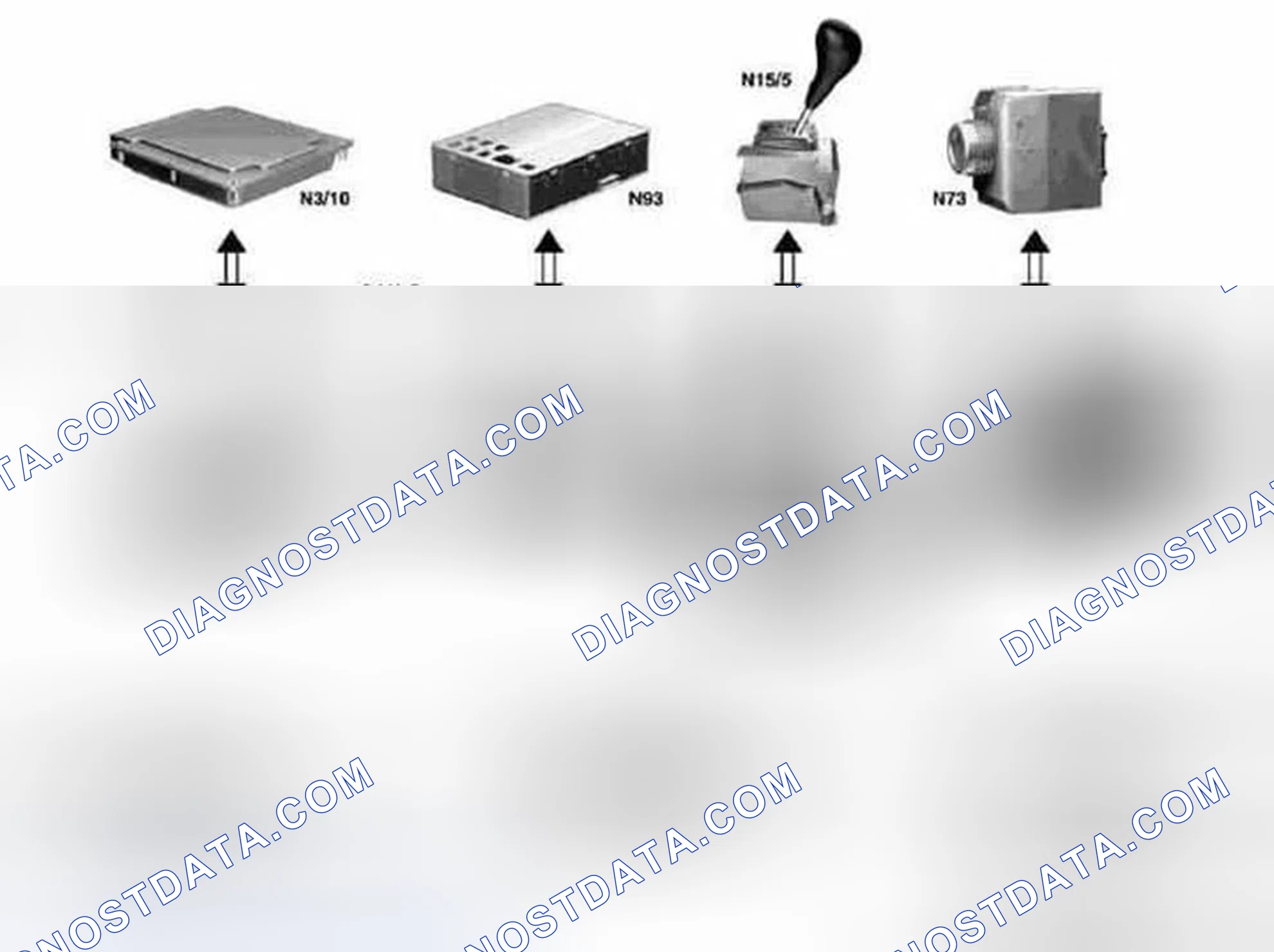 Scheme 383: Automatic Transmission Communication Diagram