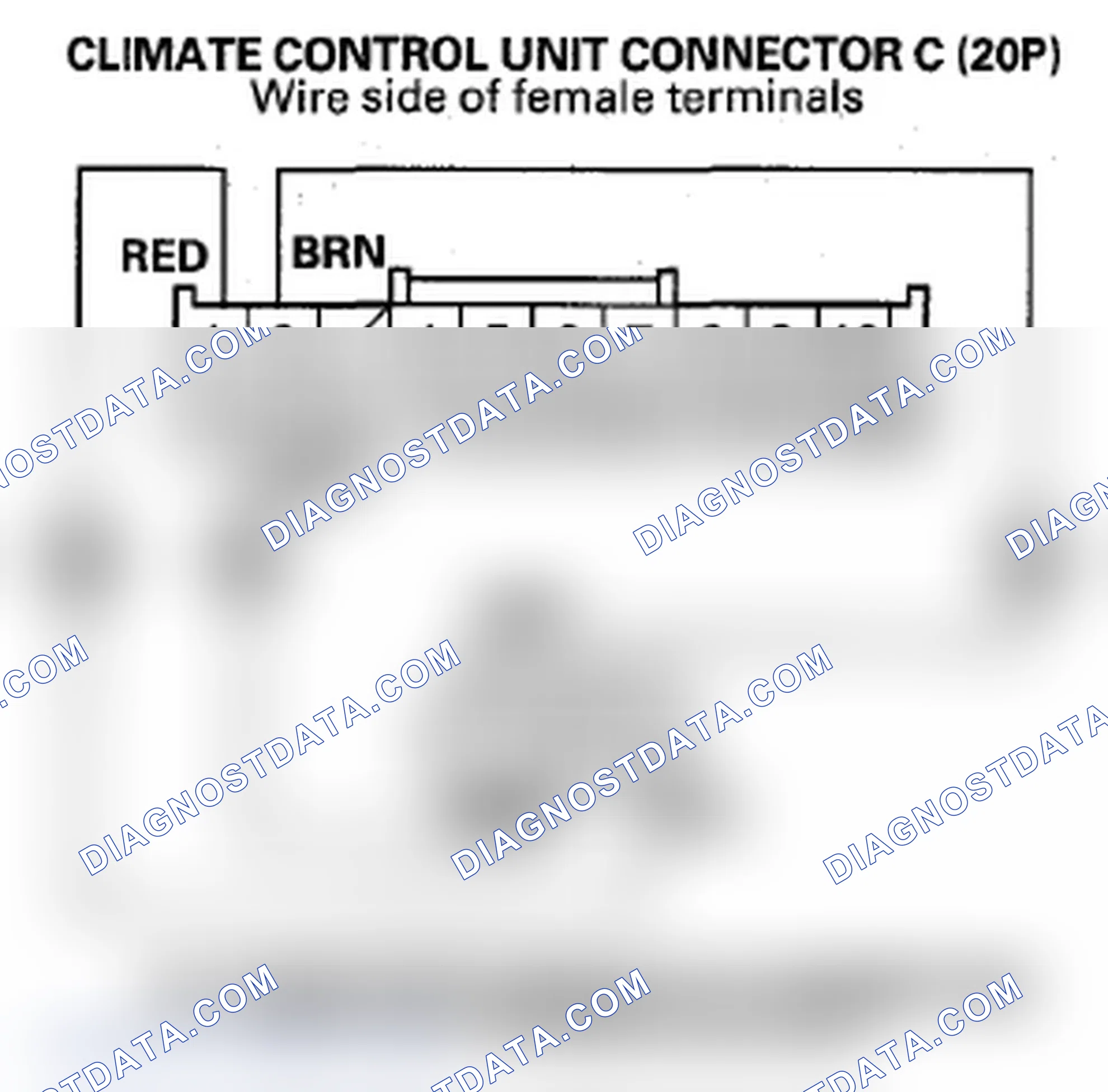 Scheme 101: DTC B2979 or DTC indicator E and Windshield Defrost: An Open in the A/C Pressure Sensor Circuit