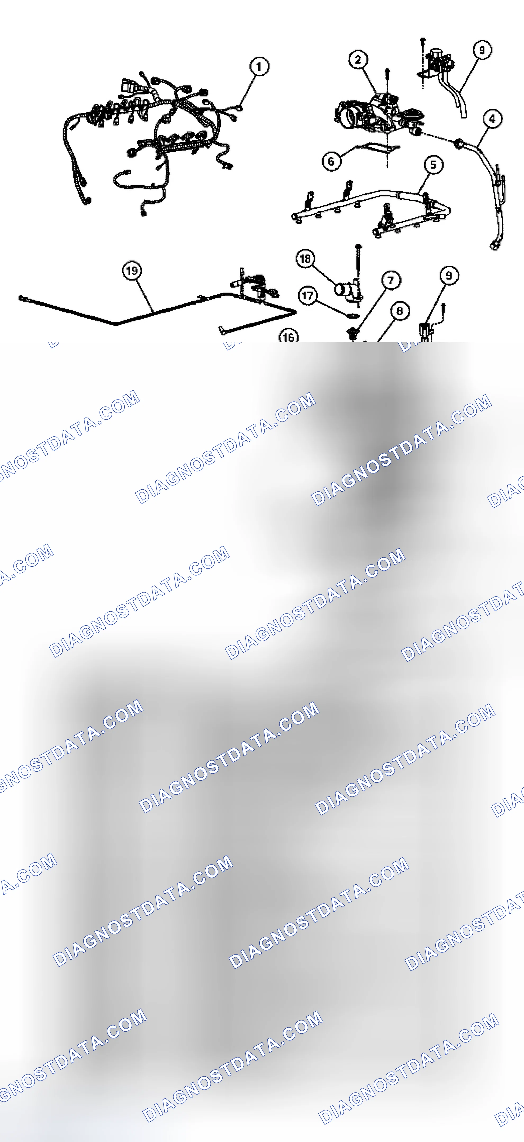 Scheme 230: 4.6L Engine Induction System Components