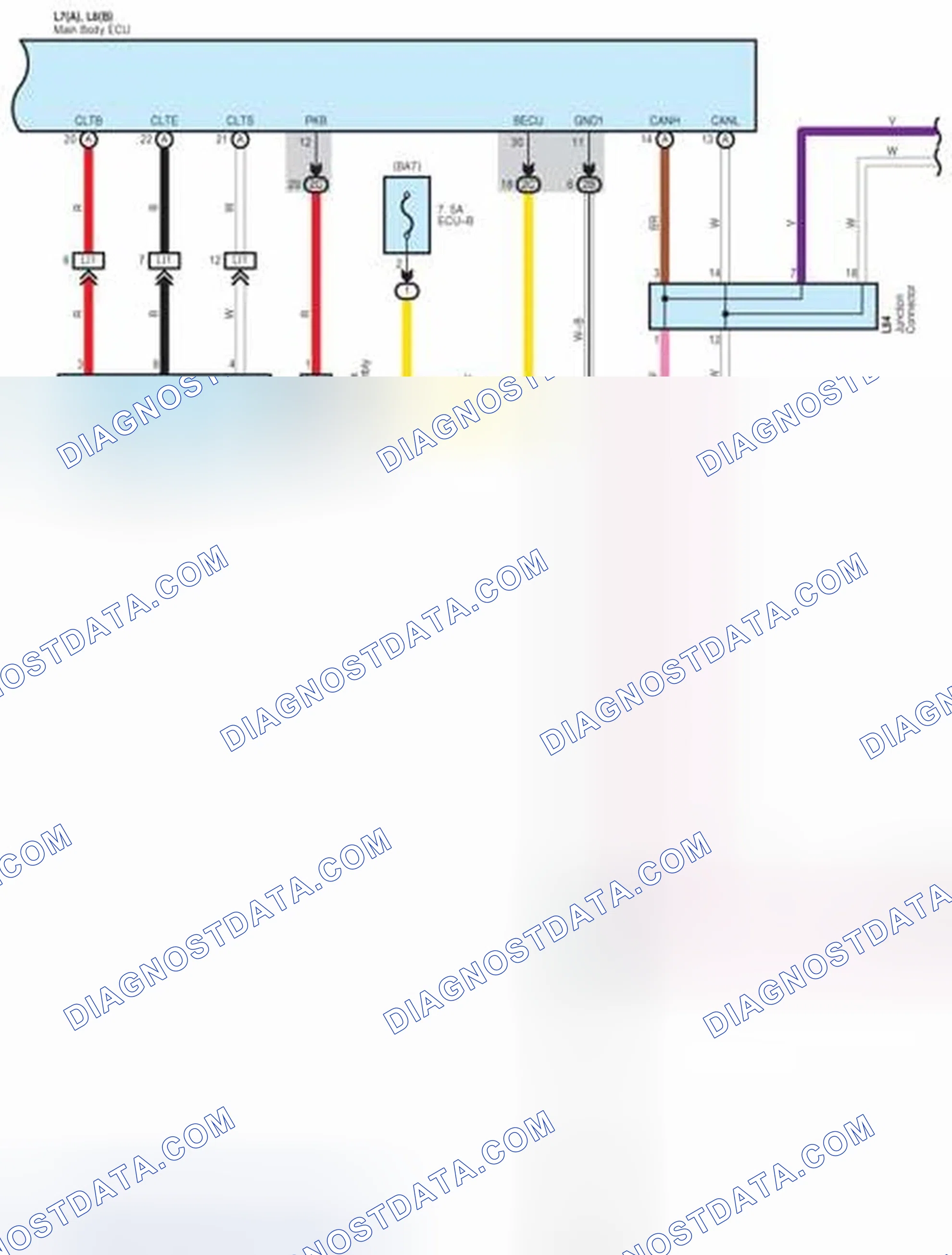 Scheme 330: Headlight System Wiring Diagram (6 Of 7)