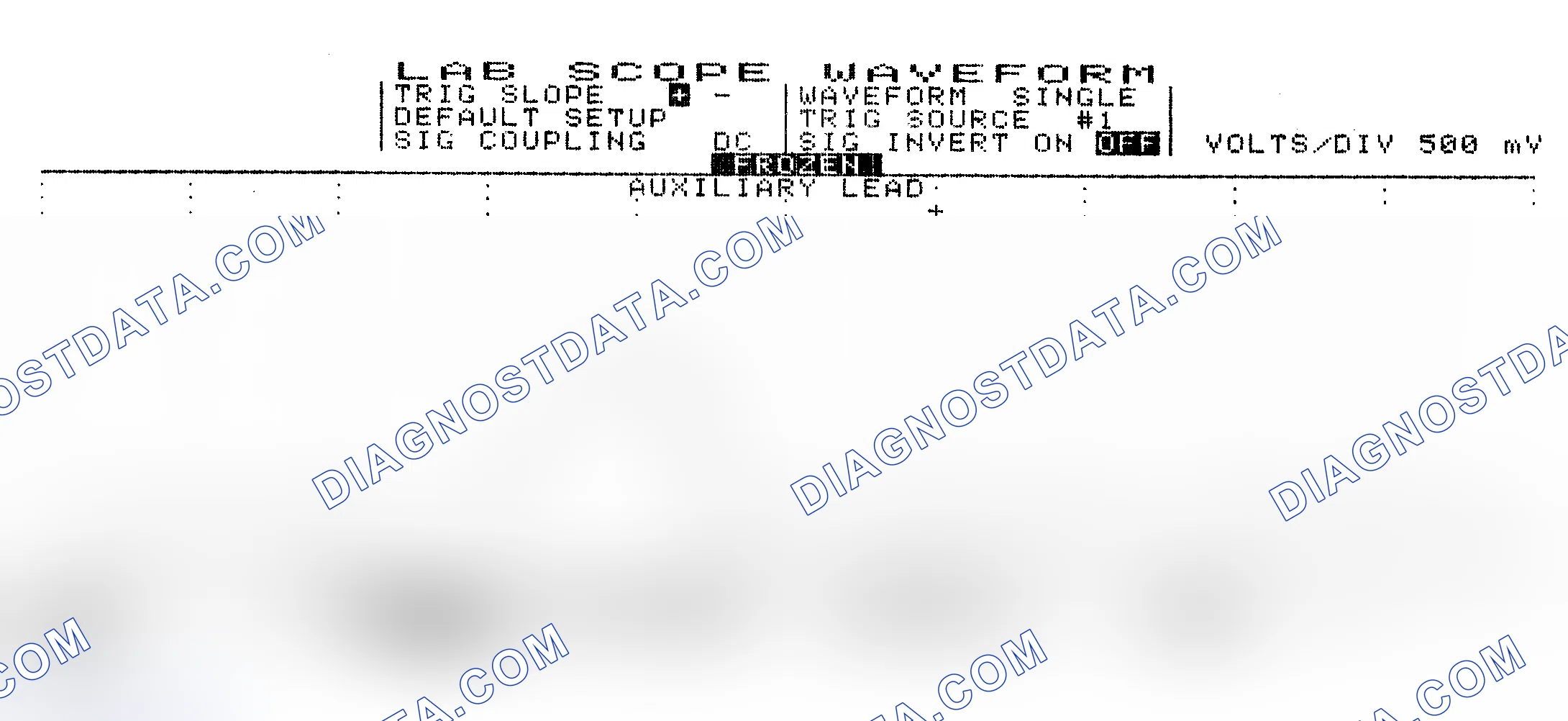 Scheme 10: Single Injector w/Excessive Current Flow - Current Pattern
