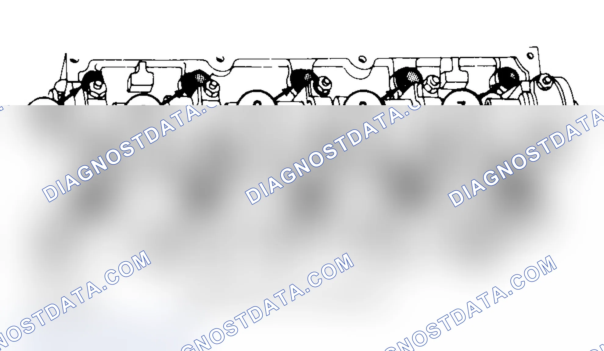Scheme 3: Typical Cylinder Head Tightening or Loosening Sequence