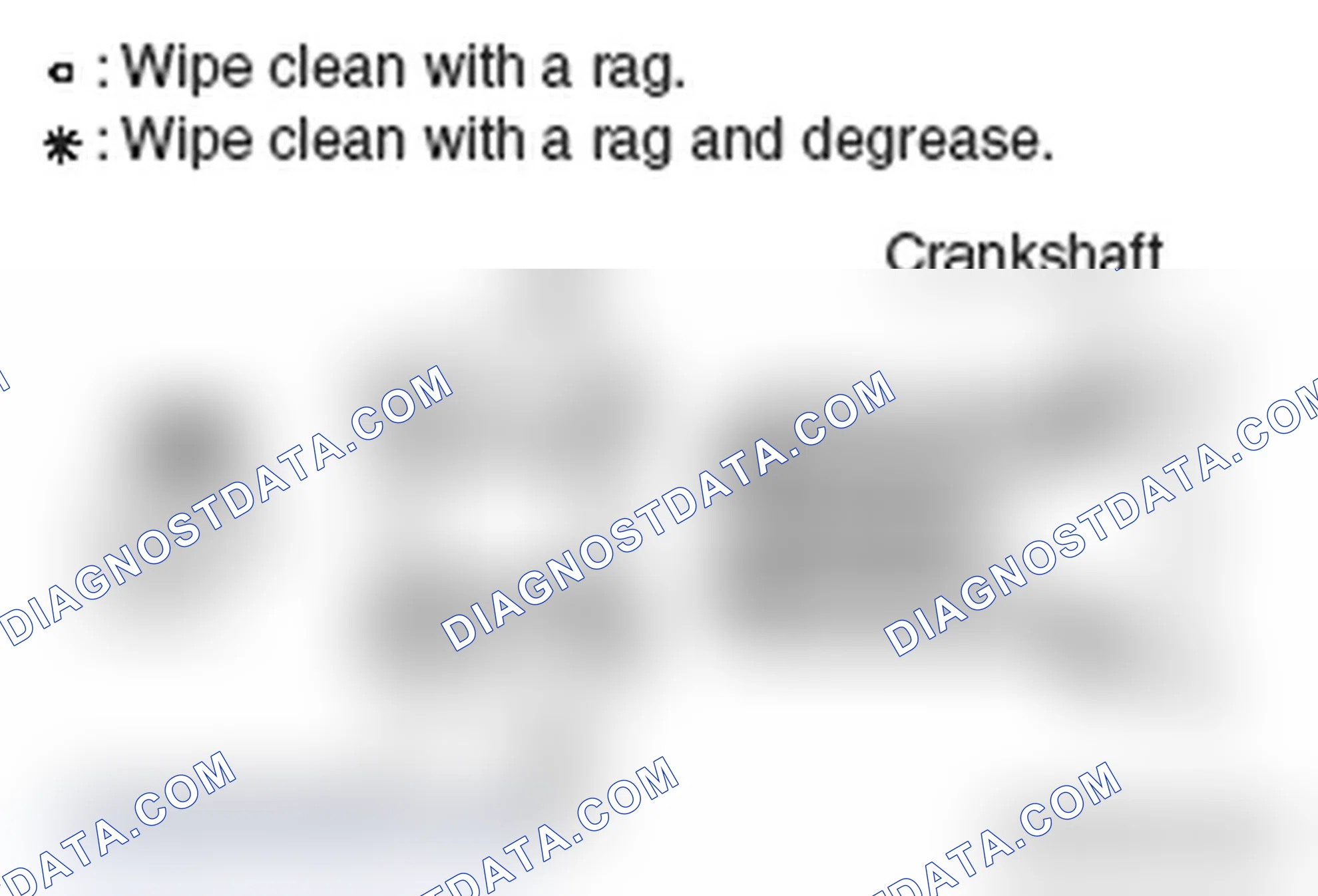 Scheme 461: >> B << CRANKSHAFT SPROCKET INSTALLATION