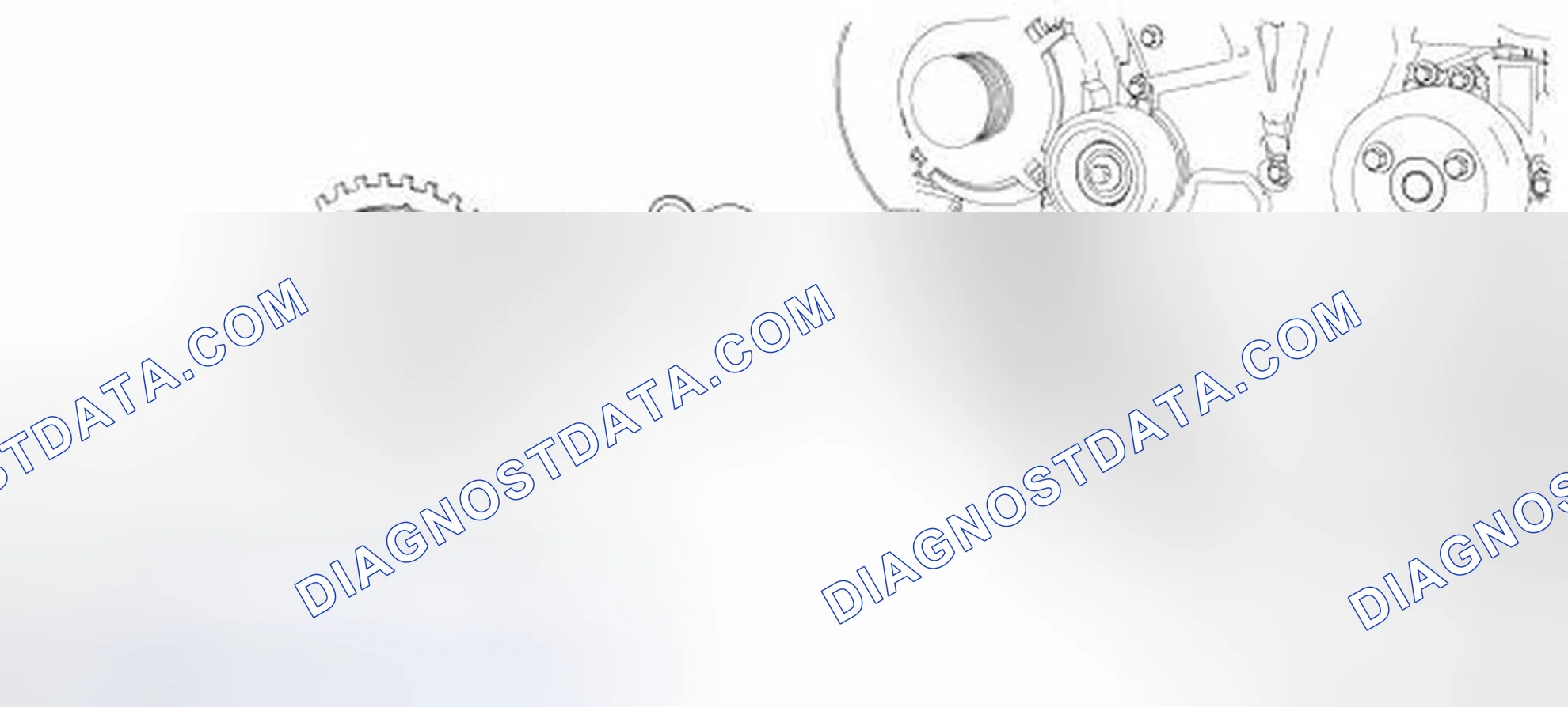 Scheme 9: Lower End Components - Exploded View, Crankshaft Pulley and Crankshaft Front Seal