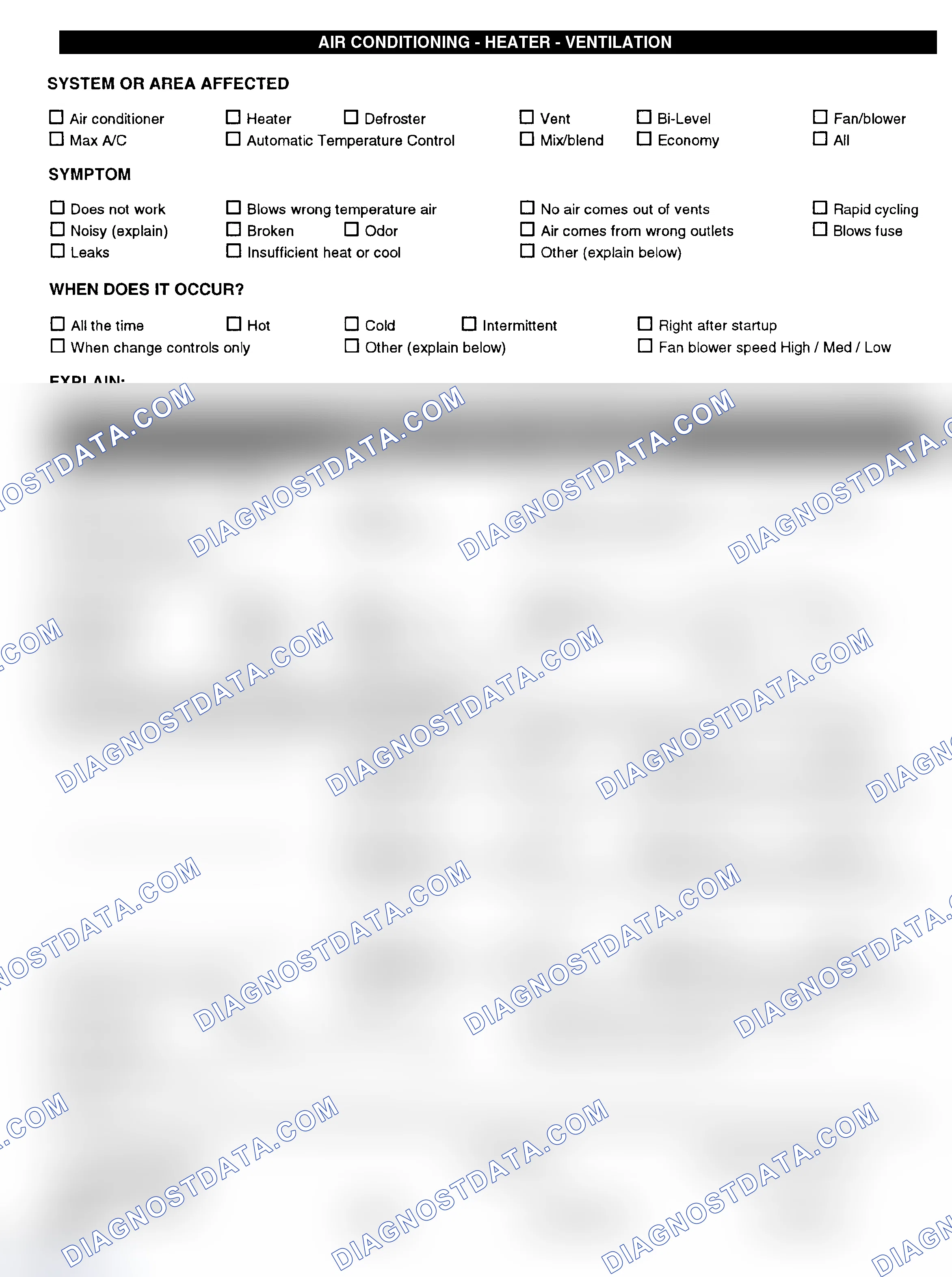 Scheme 4: Symptom Check List - Page 3