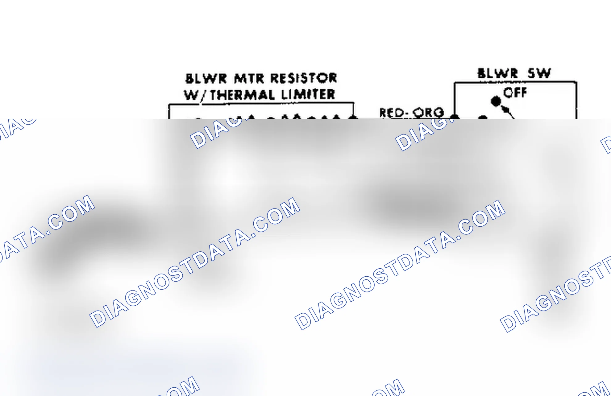 Scheme 3: Heater Wiring (Bronco, Bronco II, Ranger & "F" Series)