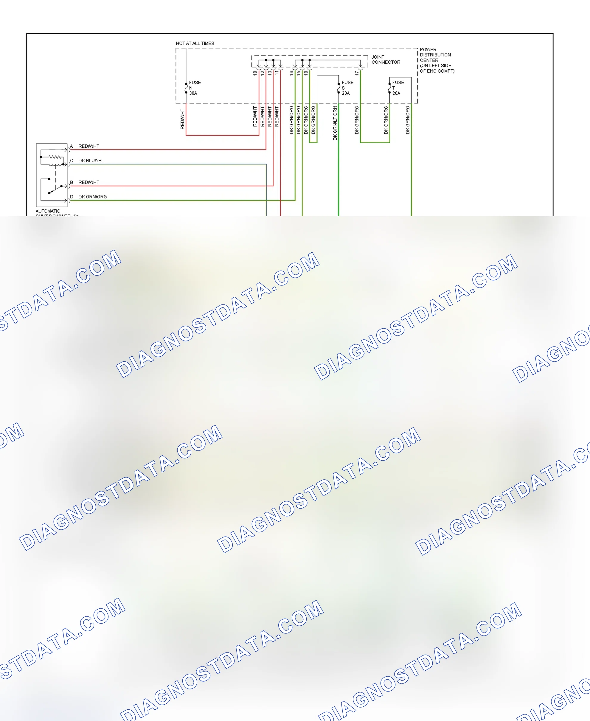 Scheme 22: PCM Wiring Diagram (Concorde & Intrepid - 2.7L - 1 Of 3)