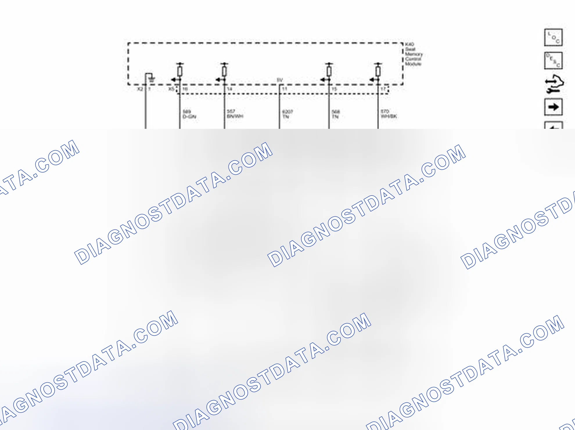 Scheme 126: Seat Position Sensors (AG3)