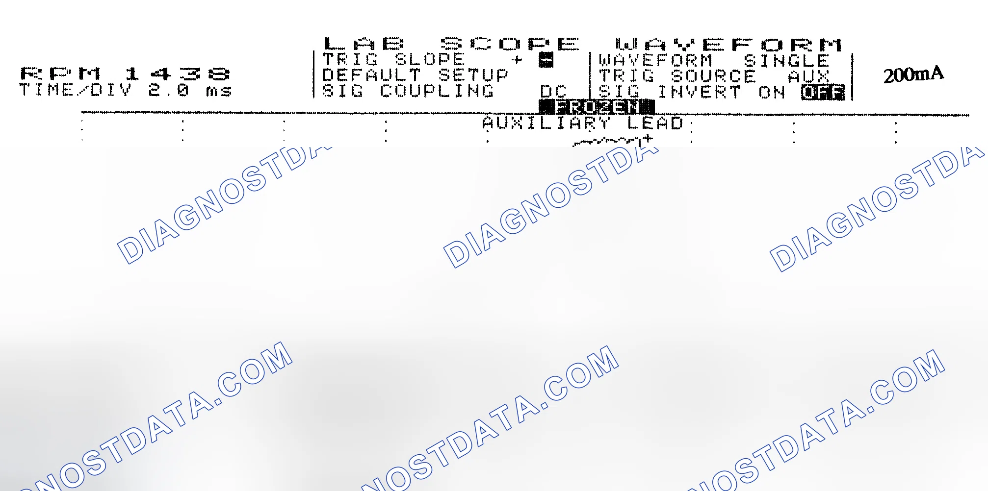 Scheme 15: Single Injector w/Normal Current Flow - Current Pattern