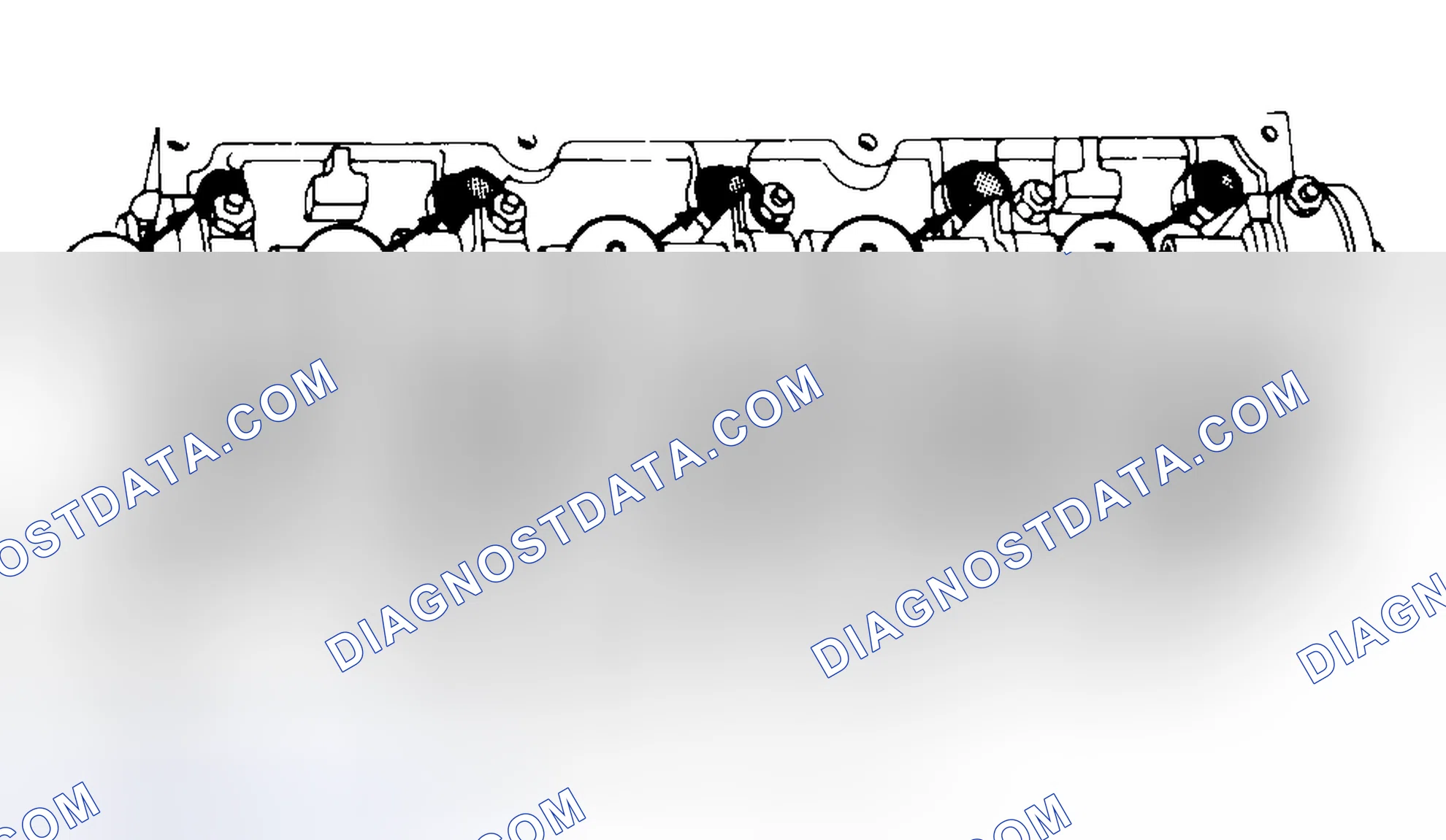 Scheme 7: Typical Cylinder Head Tightening or Loosening Sequence
