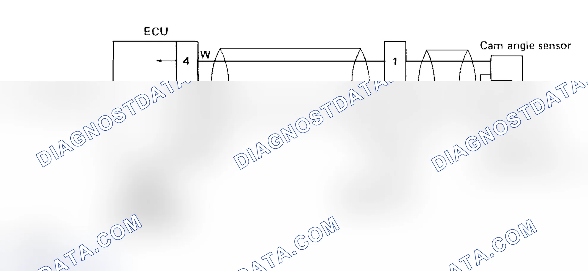 Scheme 59: Schematic - Code 13, CAM Angle Sensor (Non-Turbo)