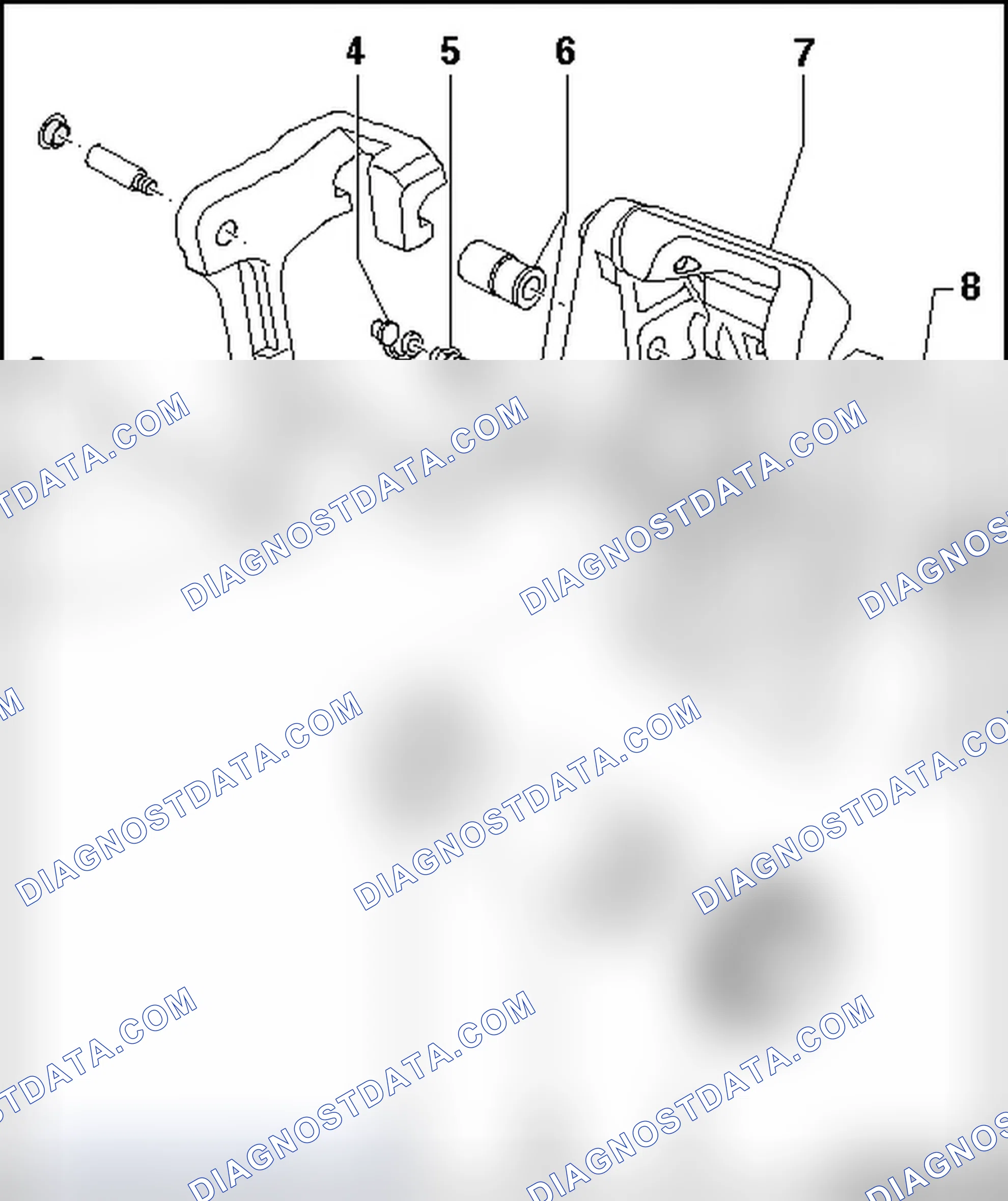 Scheme 120: FRONT BRAKE CALIPER ASSEMBLY OVERVIEW, FNRG57