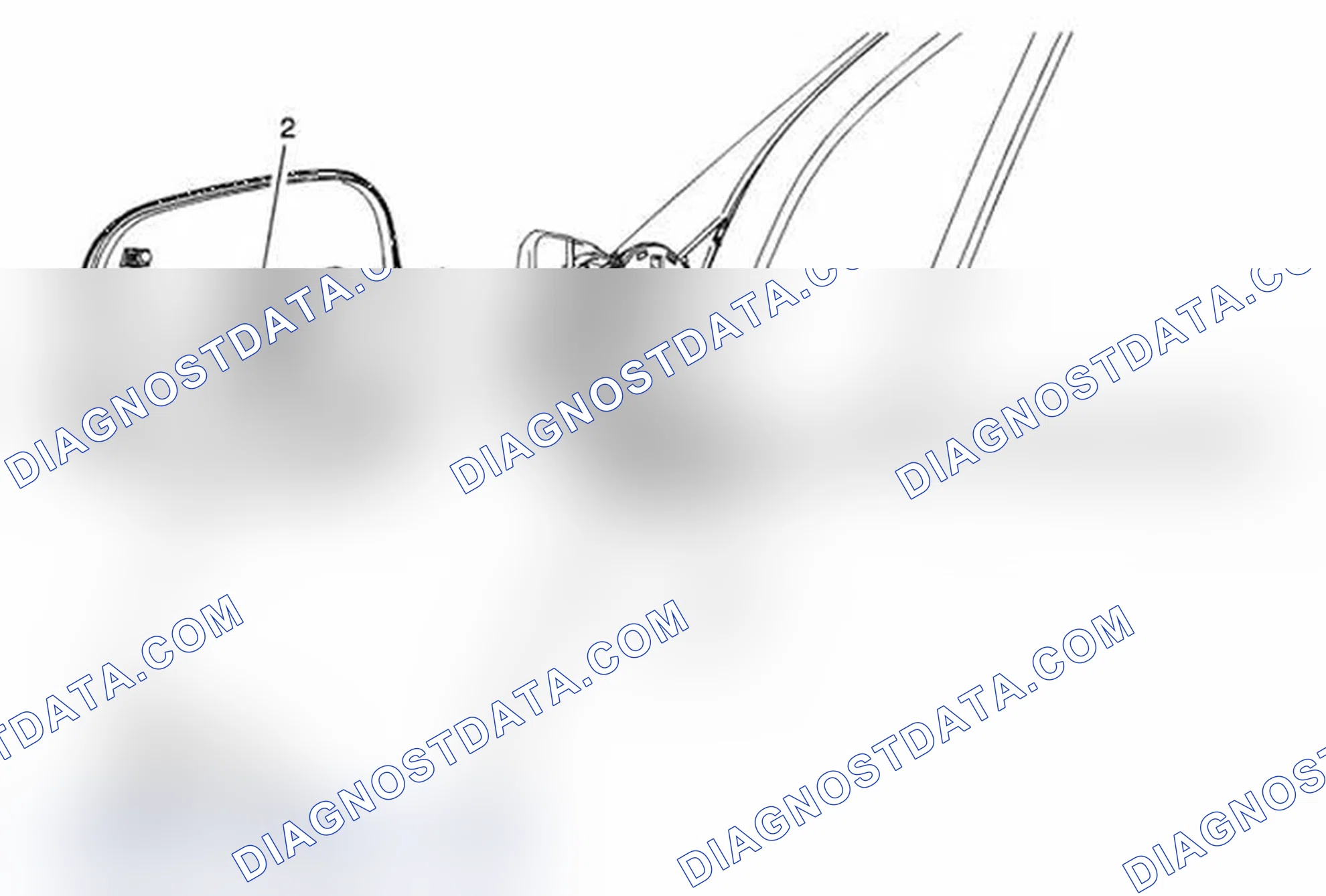 Scheme 18: Outside Rearview Mirror Turn Signal Lamp Replacement