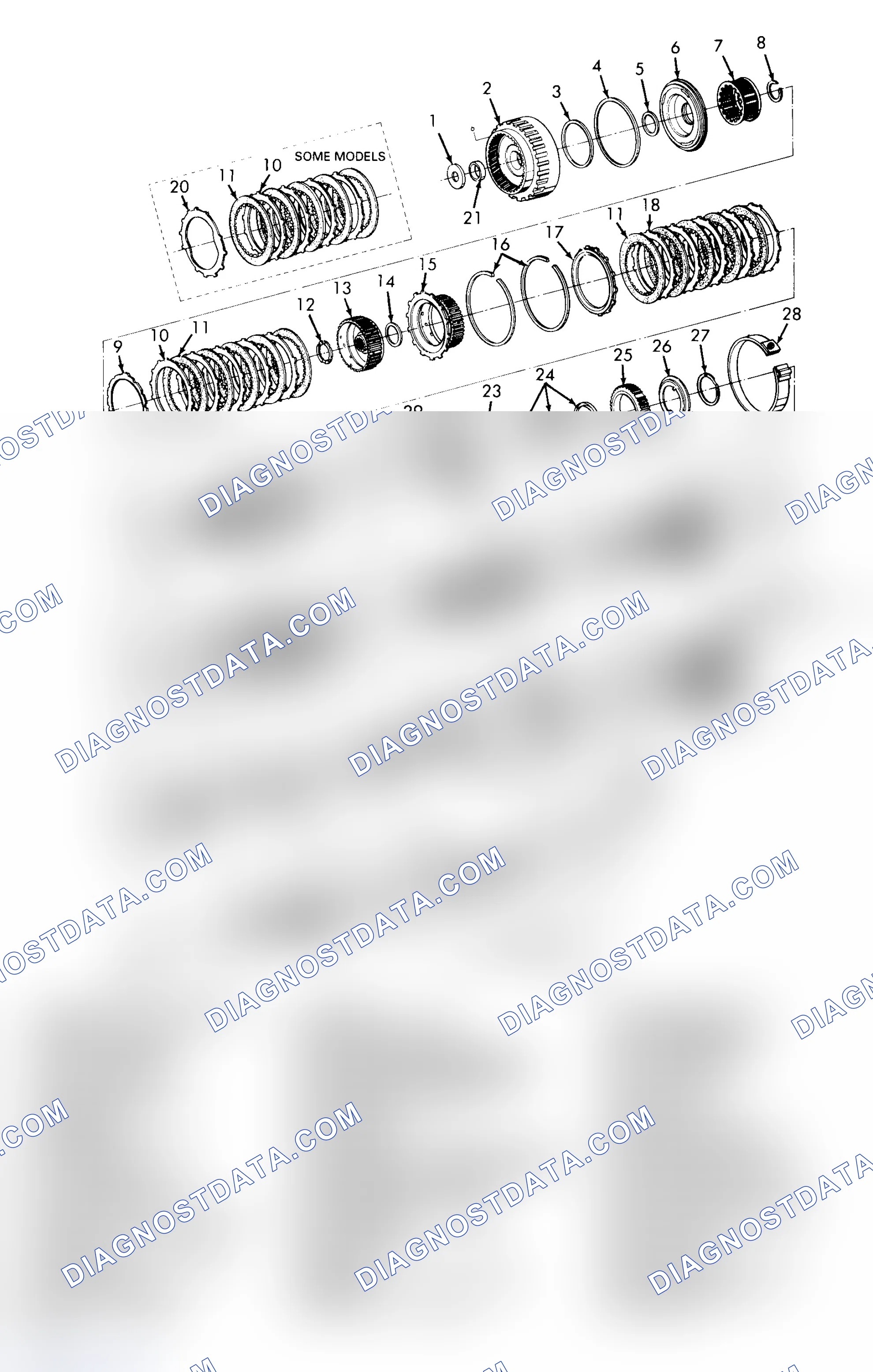 Scheme 62: SPEED SENSORS/REAR HOUSING