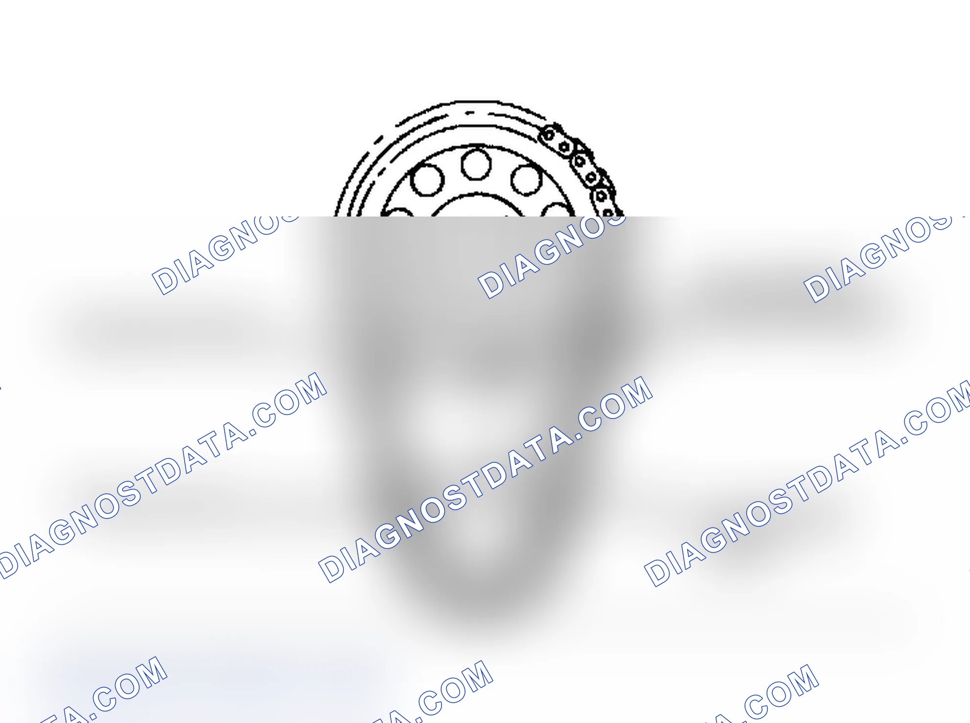 Scheme 6: Location of Timing Sprocket Alignment Marks