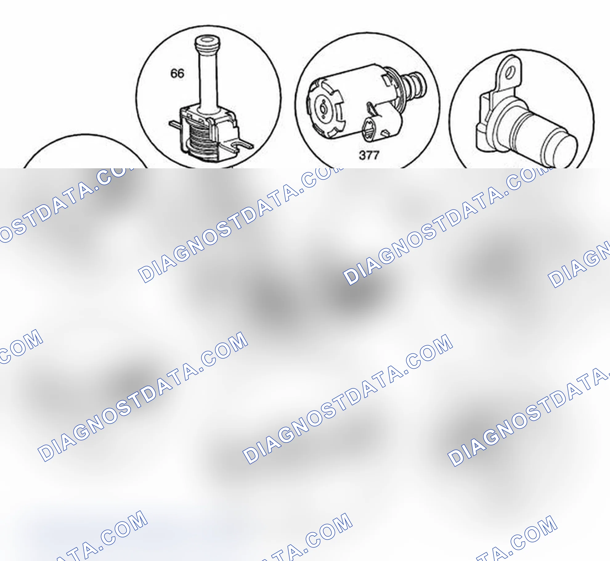Scheme 184: Automatic Transmission Electronic Component Views