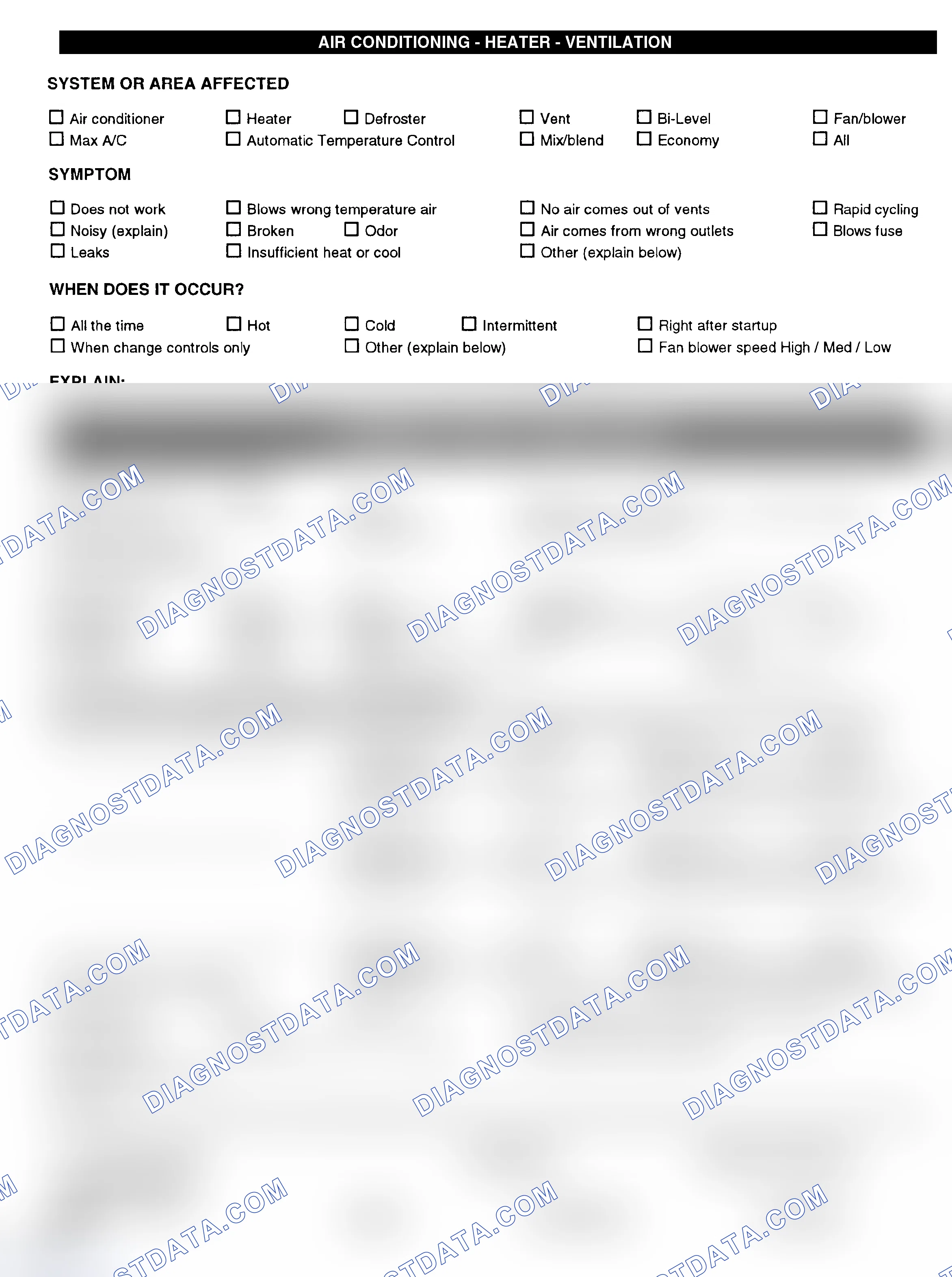 Scheme 4: Symptom Check List - Page 3