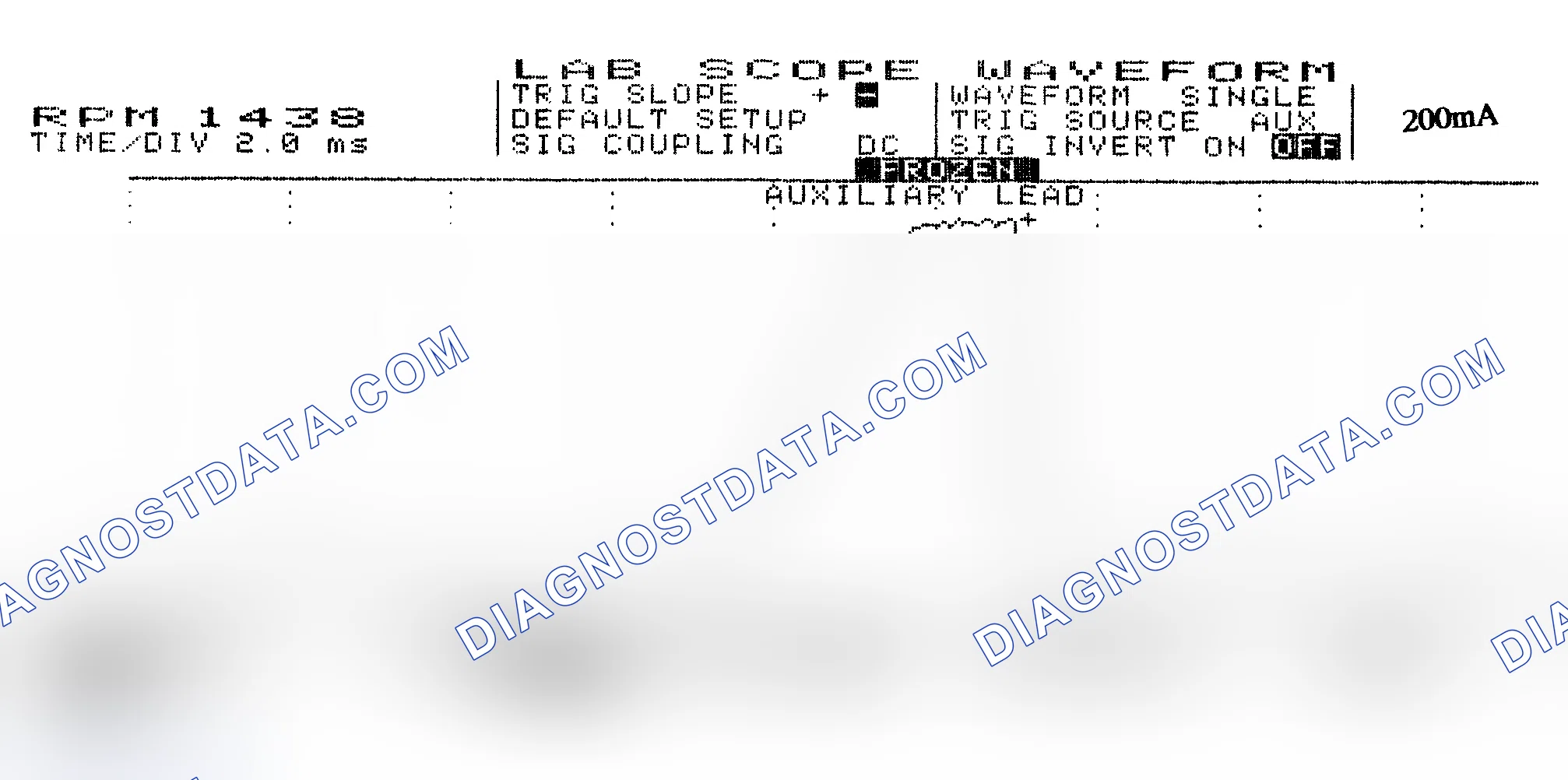 Scheme 15: Single Injector w/Normal Current Flow - Current Pattern