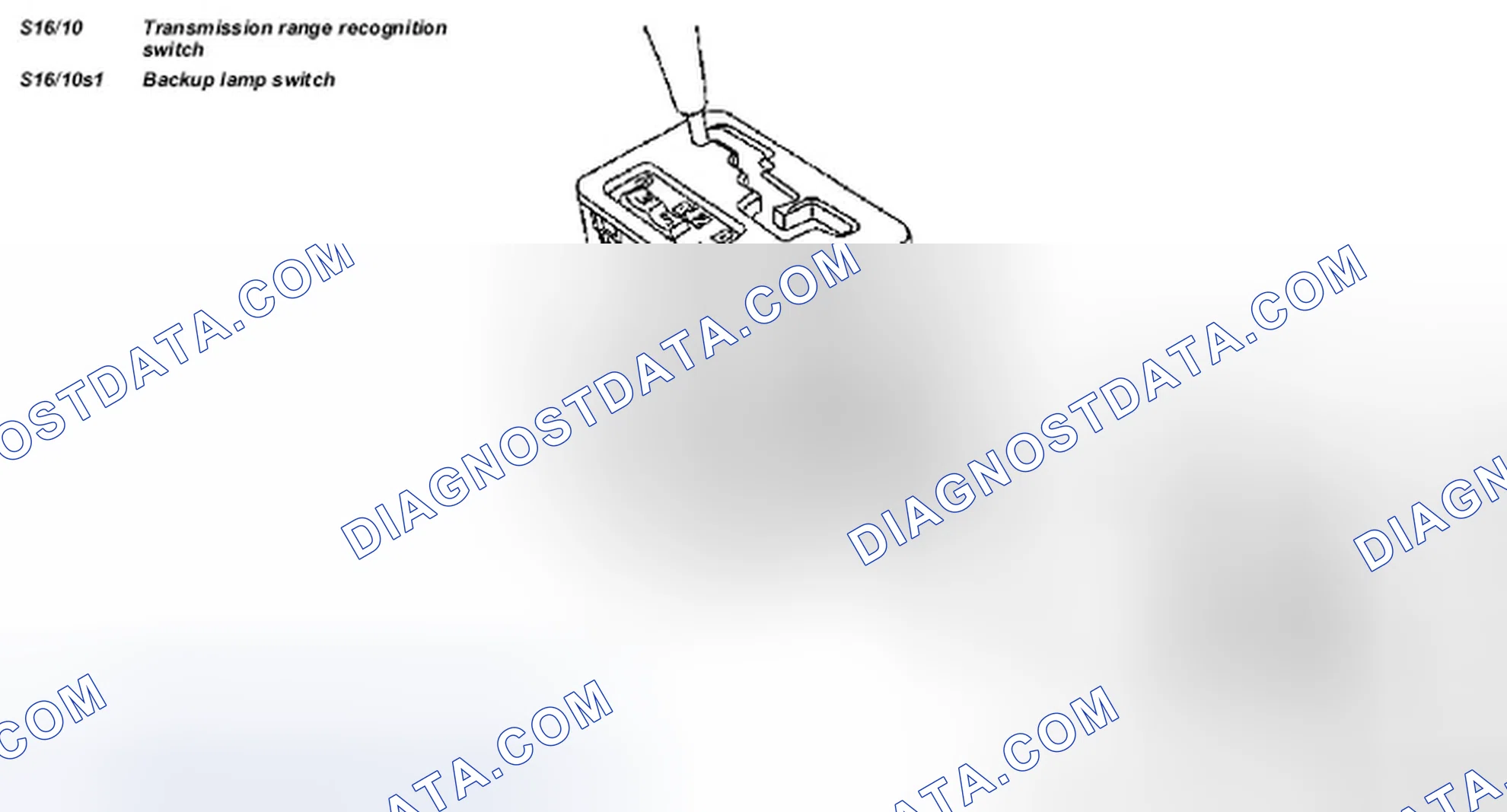 Scheme 213: Reverse lamp switch, location / task / function - GF27.19-P-5132G