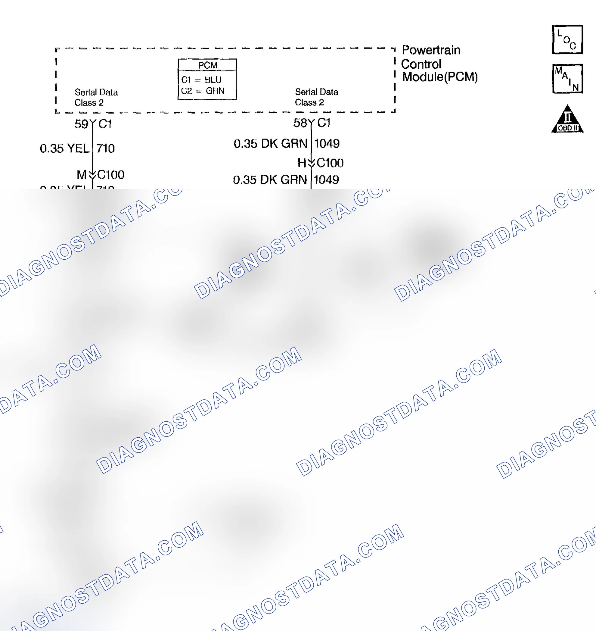 Scheme 345: Tow/Haul Switch/Indicator Always On or Inoperative