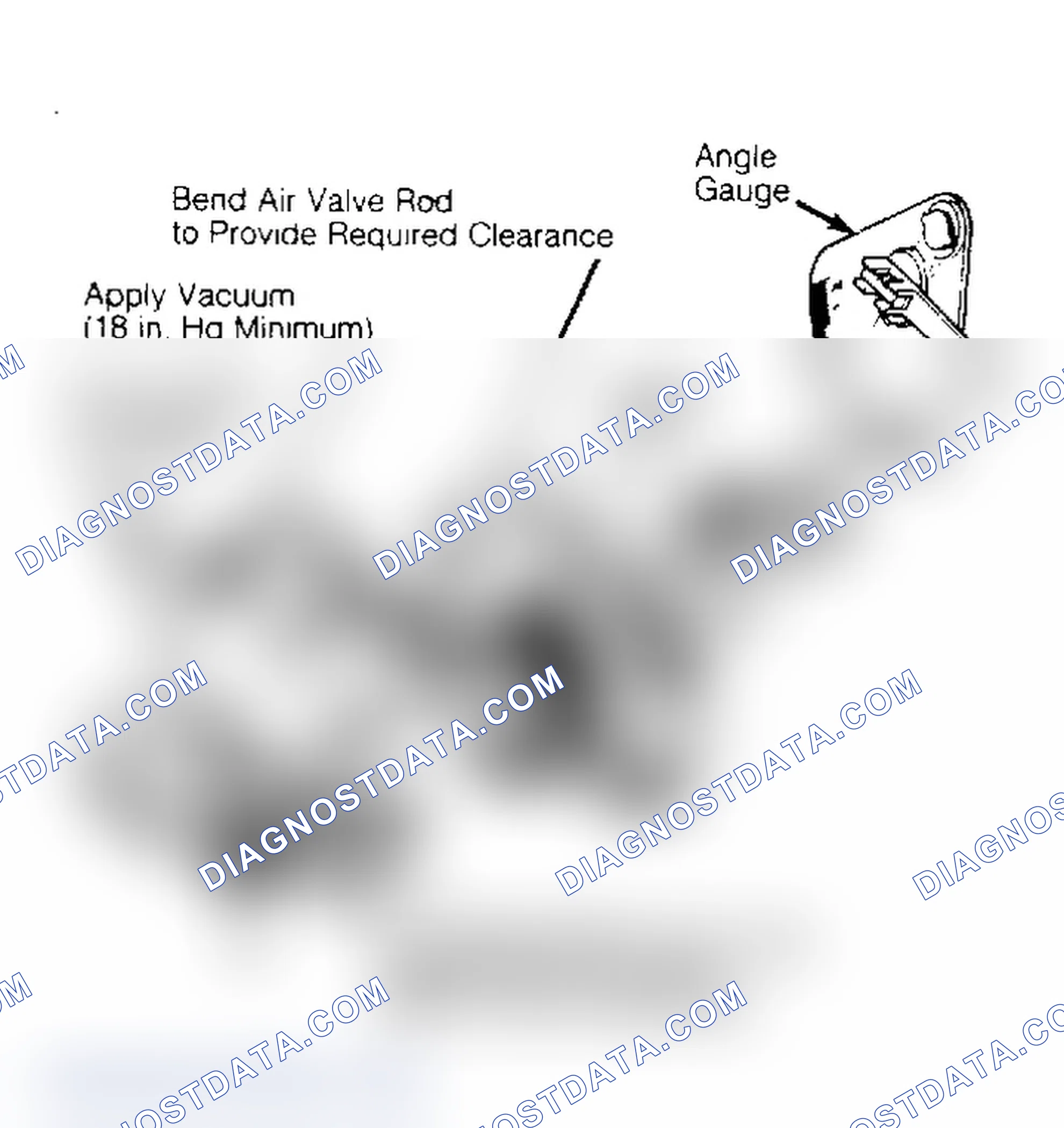 Scheme 15: Secondary (Rear) Vacuum Break Adjustment