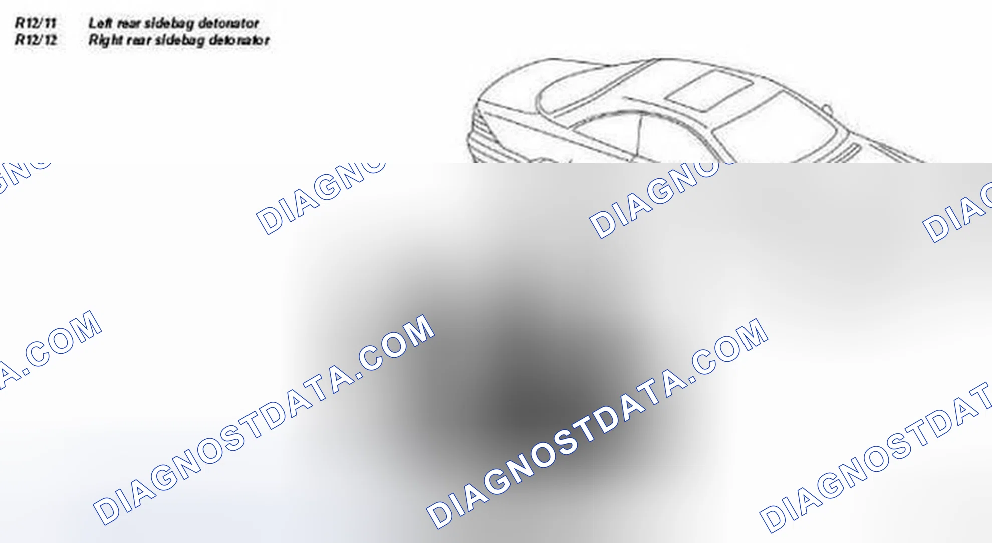 Scheme 61: Identifying Rear Sidebag Components Location