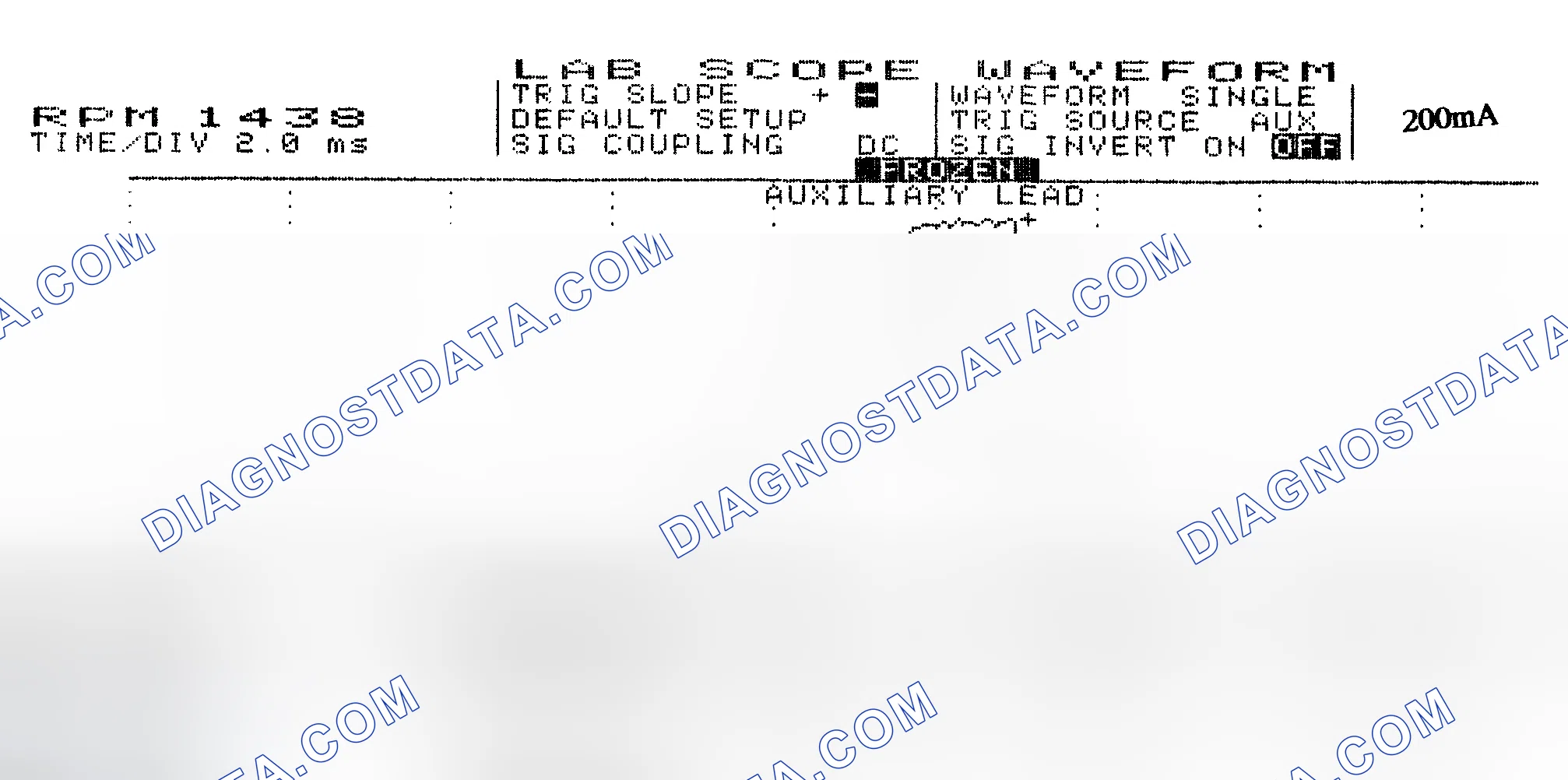 Scheme 15: Single Injector w/Normal Current Flow - Current Pattern