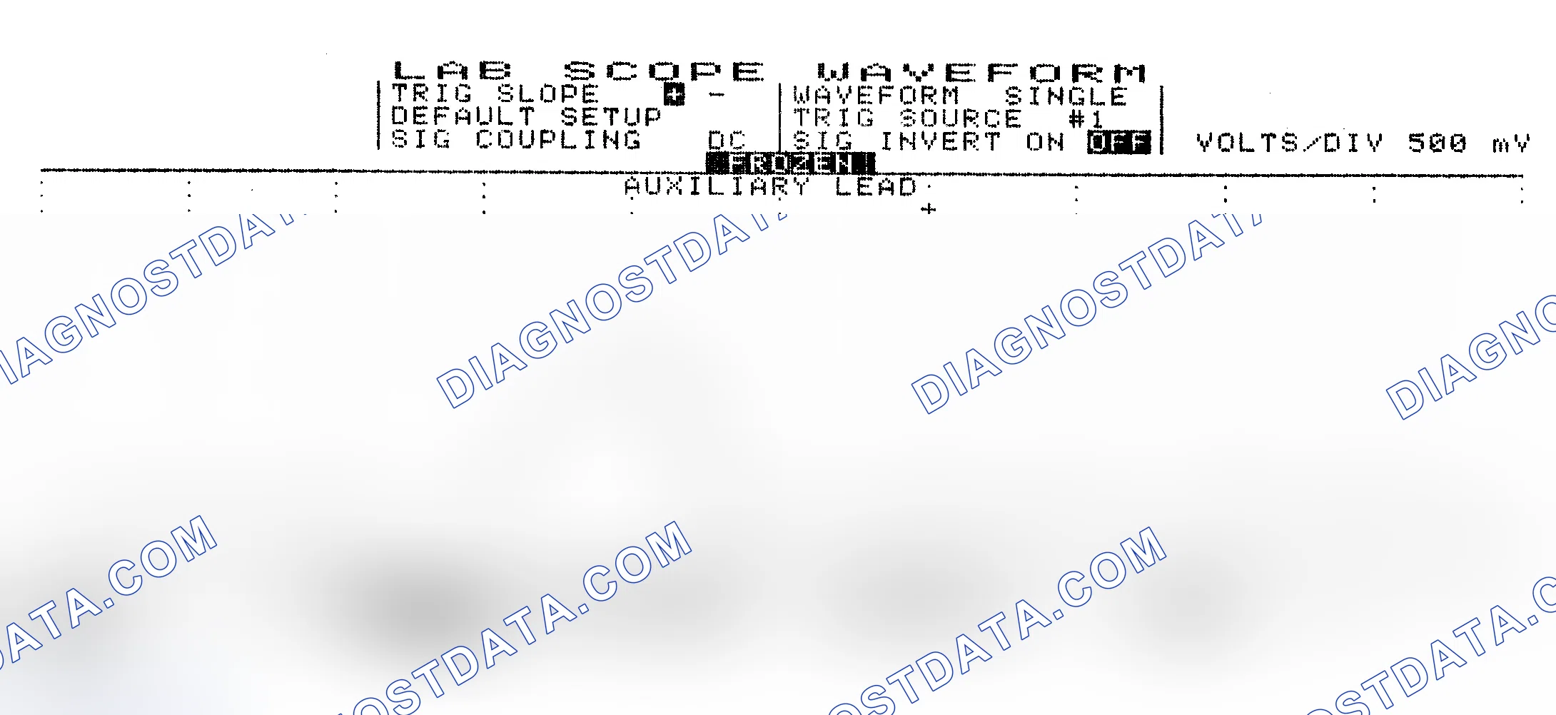 Scheme 10: Single Injector w/Excessive Current Flow - Current Pattern