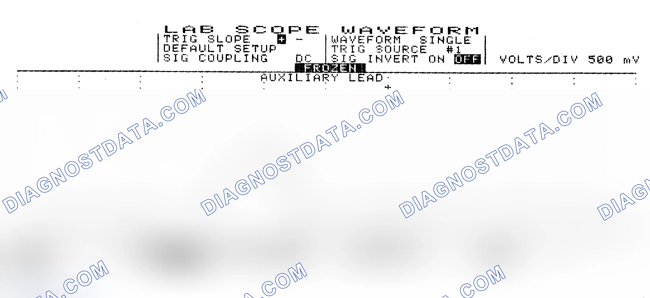 Scheme 10: Single Injector w/Excessive Current Flow - Current Pattern