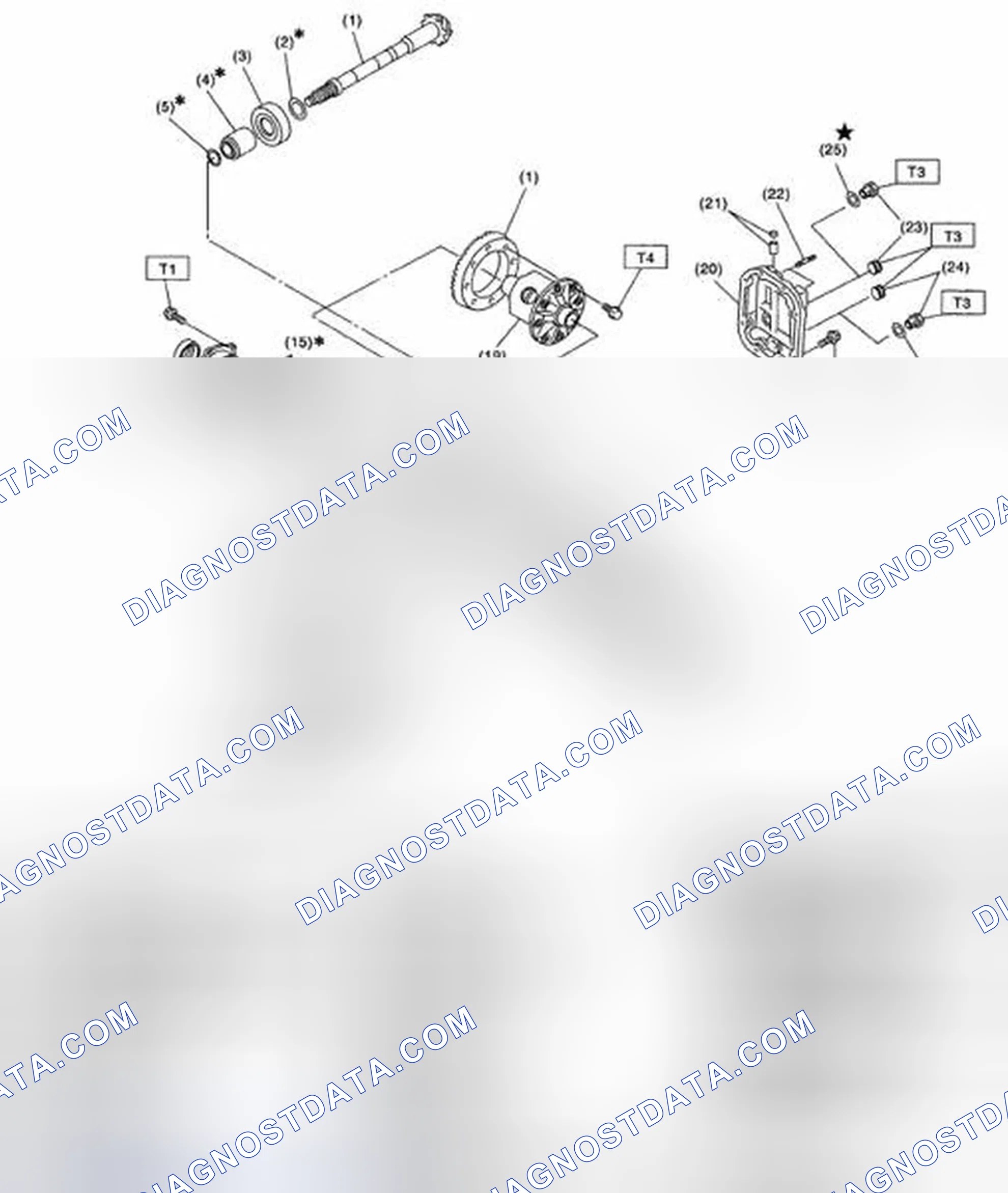 Scheme 45: REAR DIFFERENTIAL WITH LSD (T-TYPE)