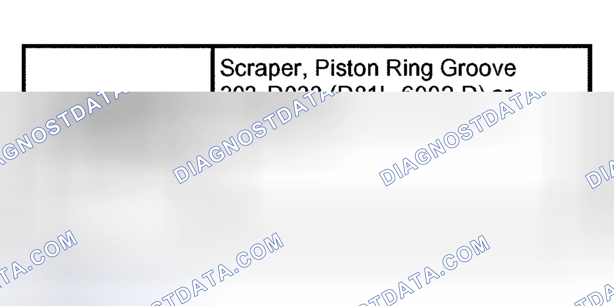 Scheme 7: Piston Inspection