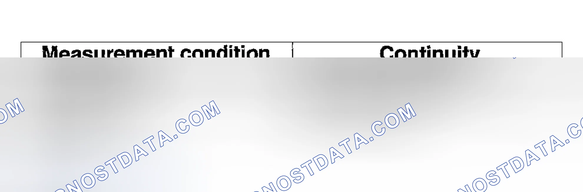 Scheme 541: Continuity Inspection