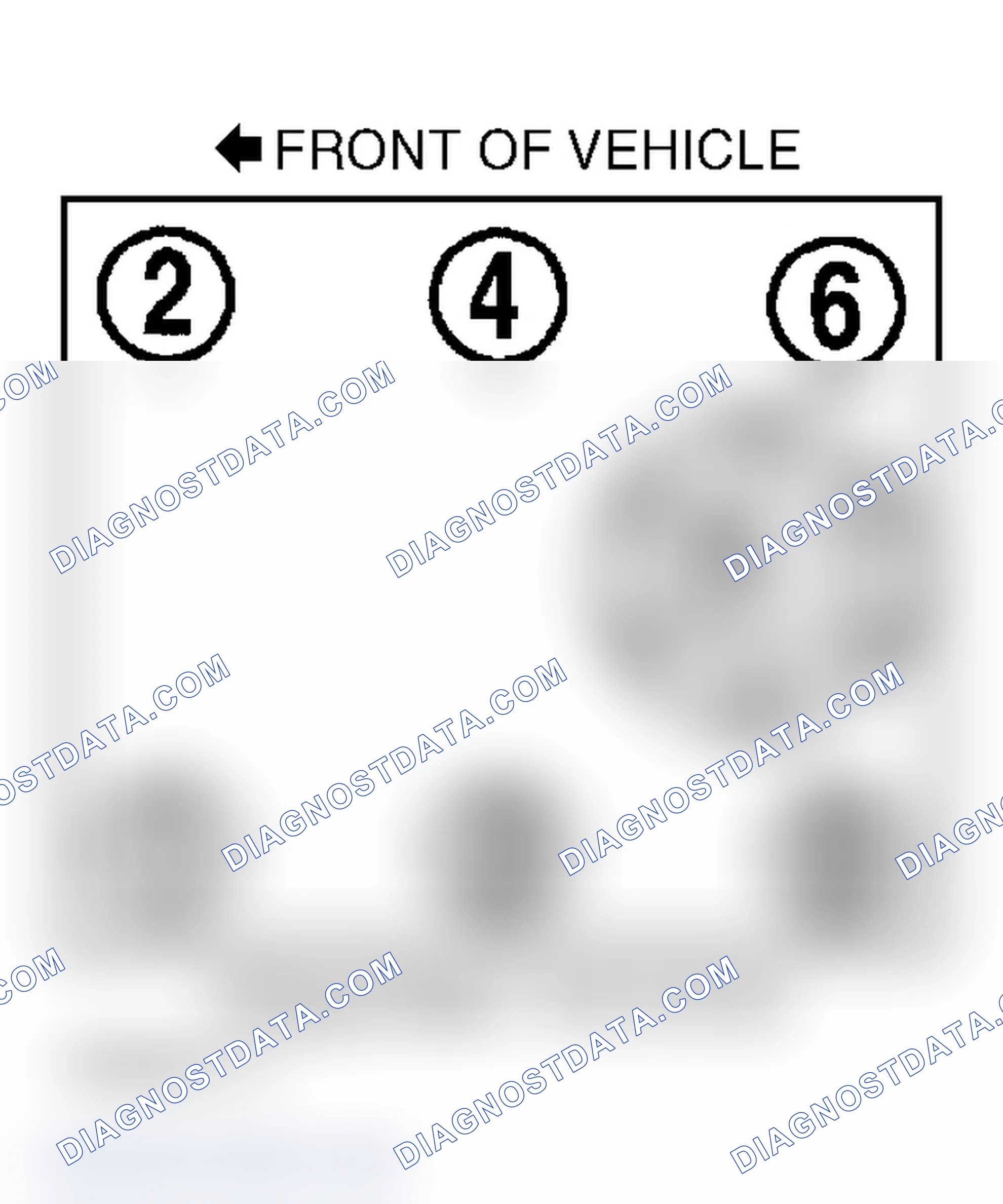 Scheme 5: Firing Order & Distributor Rotation 3.9L V6 (Dakota, Durango, Ram Pickup, Ram Van & Ram Wagon)