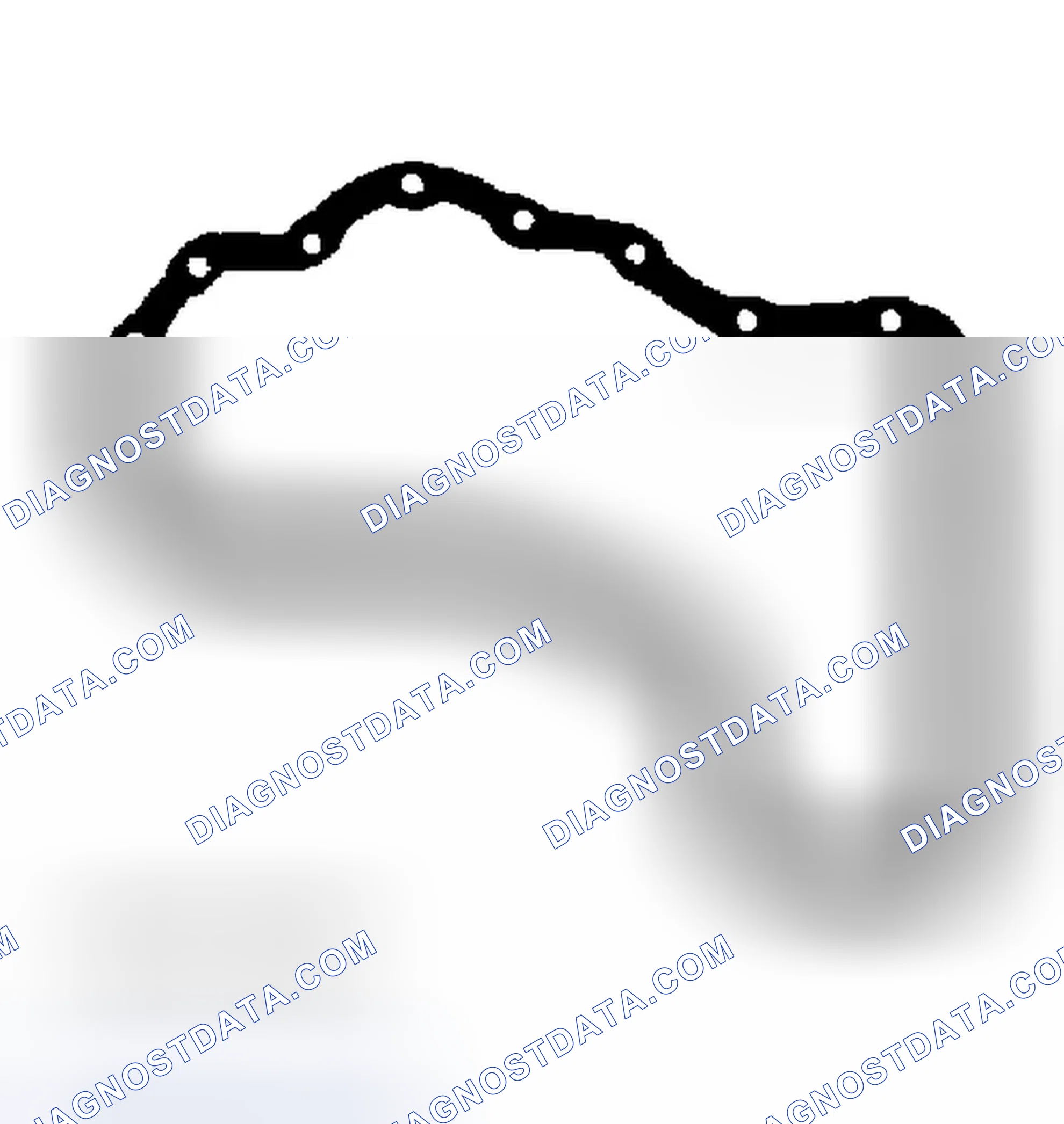 Scheme 91: Identifying Oil Pan Gasket (AX4N & 4F50N)