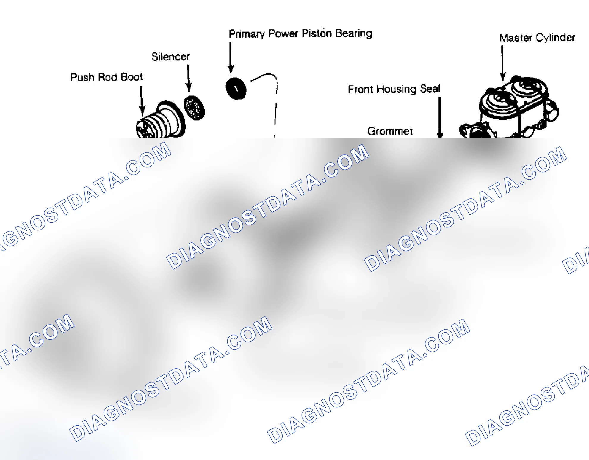 Scheme 13: Exploded View of Delco-Moraine Tandem Power Cylinder